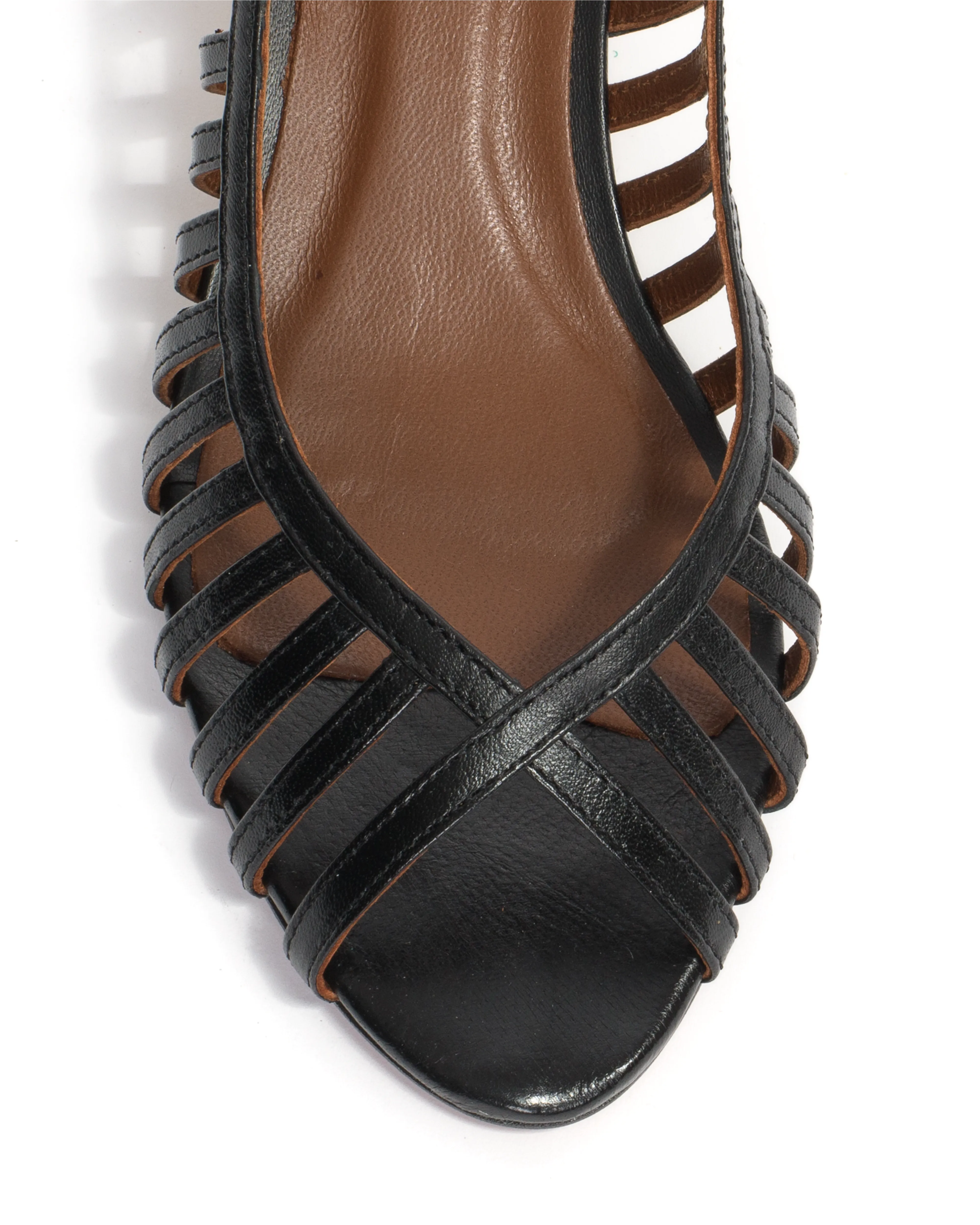 Carminho 40 stiletto Shiny lamb Black sold by Anonymous Copenhagen product image thumbnail 5