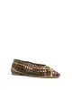 Sessi 10 Hand-braided leather Moss green mix sold by Anonymous Copenhagen