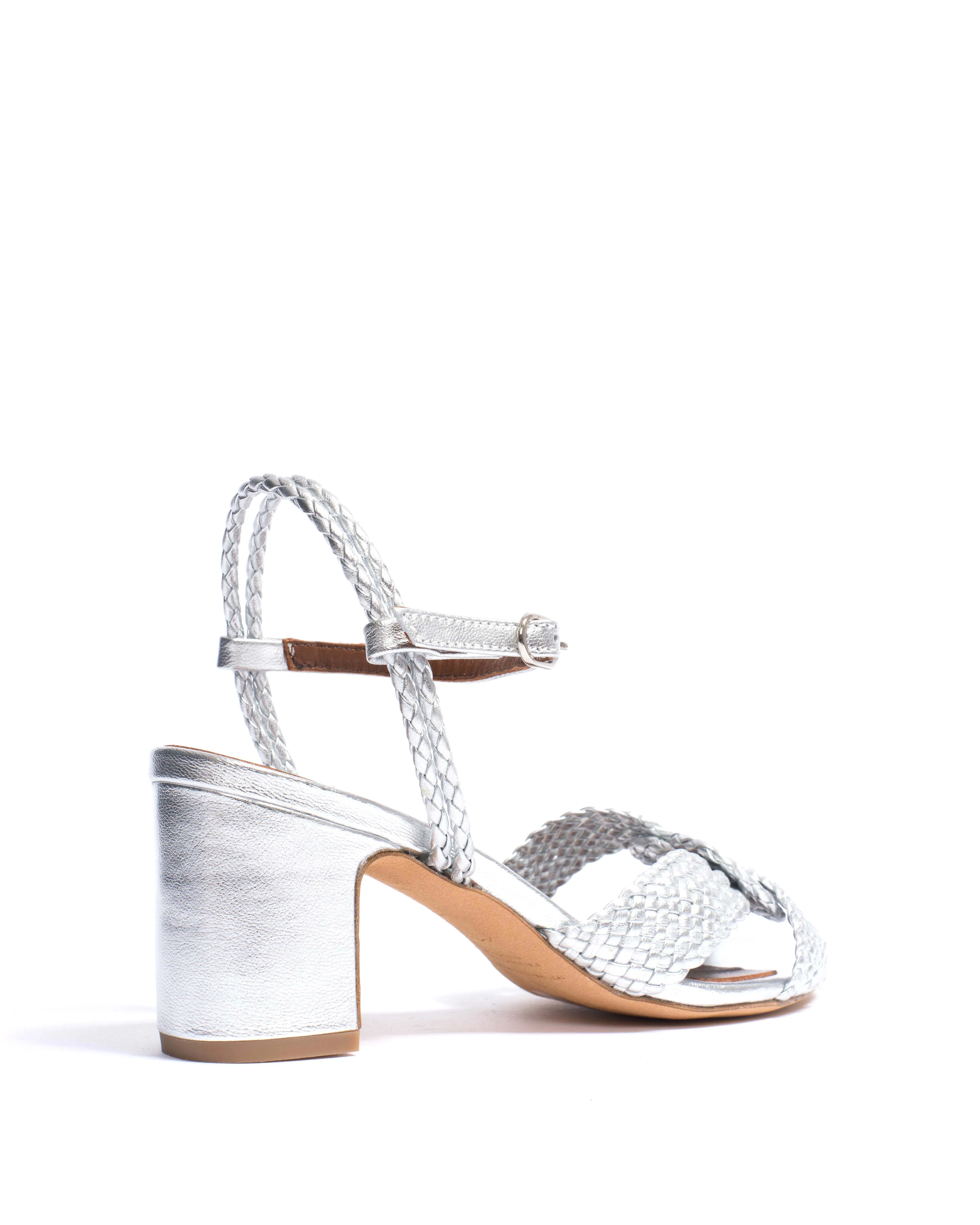 Dilaya 55 hand-braided Hand-braided leather Silver sold by Anonymous Copenhagen product image thumbnail 3