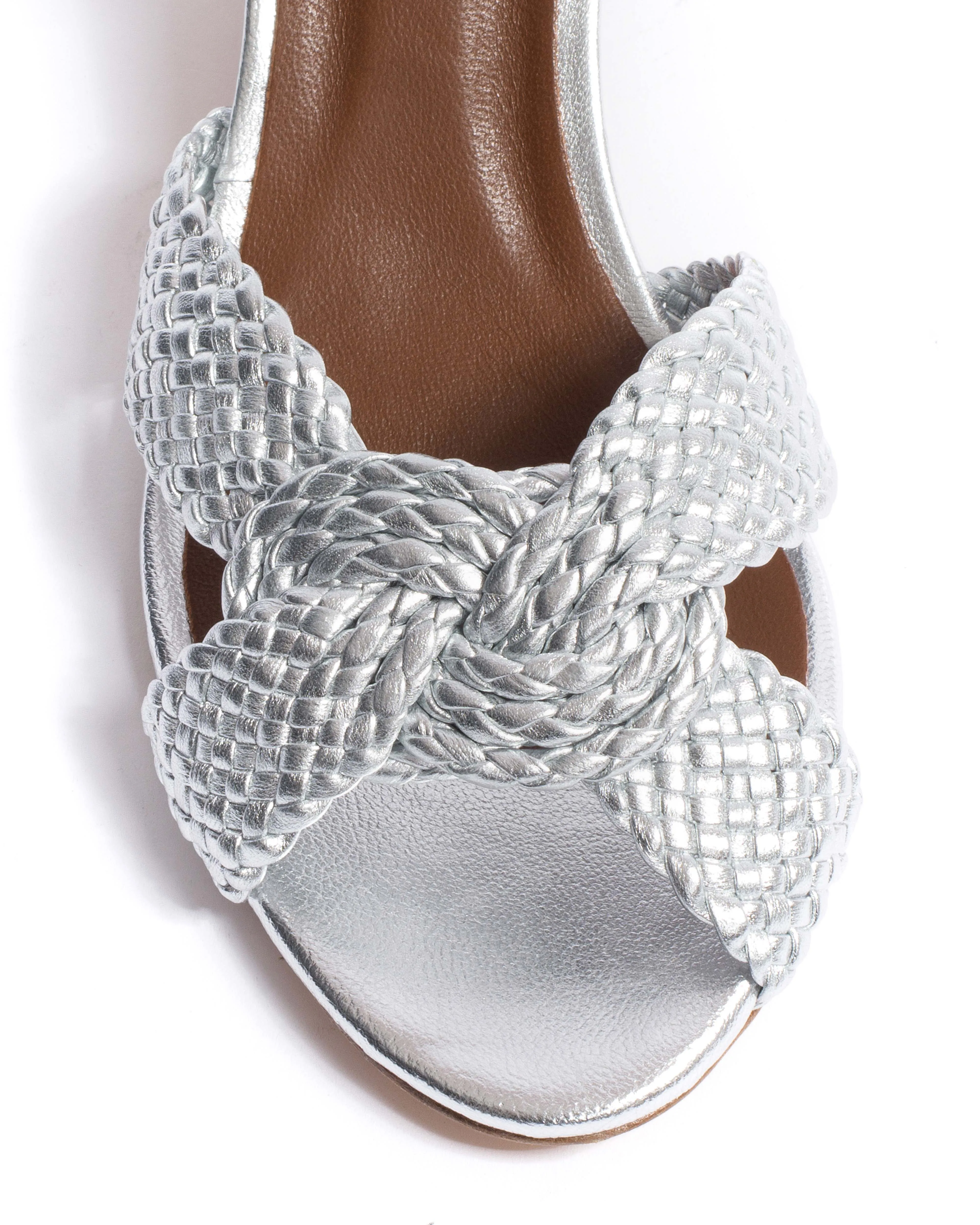 Dilaya 55 hand-braided Hand-braided leather Silver sold by Anonymous Copenhagen product image thumbnail 5