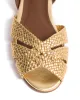 Sanni 20 hand-braided Hand-braided leather Gold sold by Anonymous Copenhagen