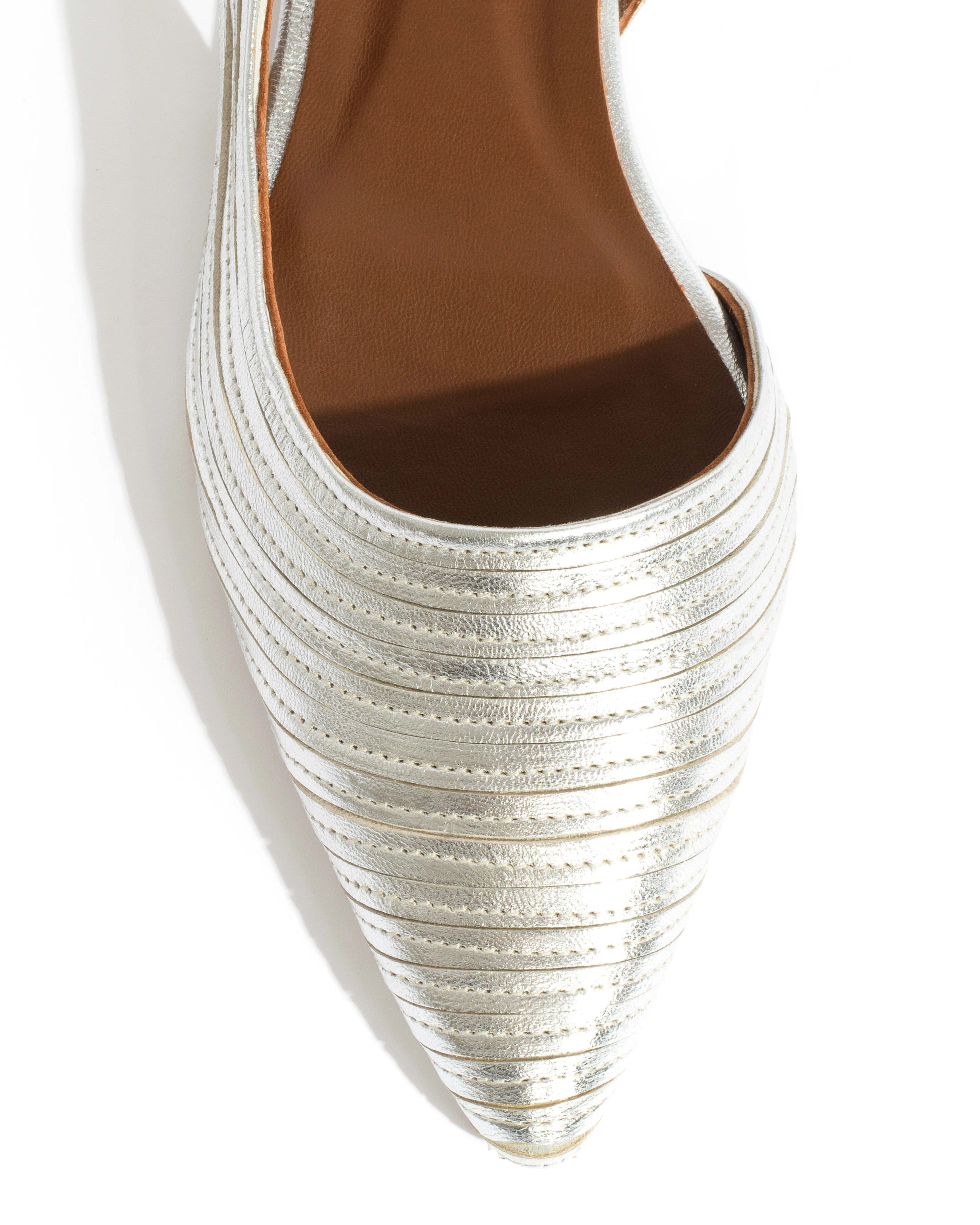 Carla 10 Metallic goat Silver sold by Anonymous Copenhagen product image thumbnail 5