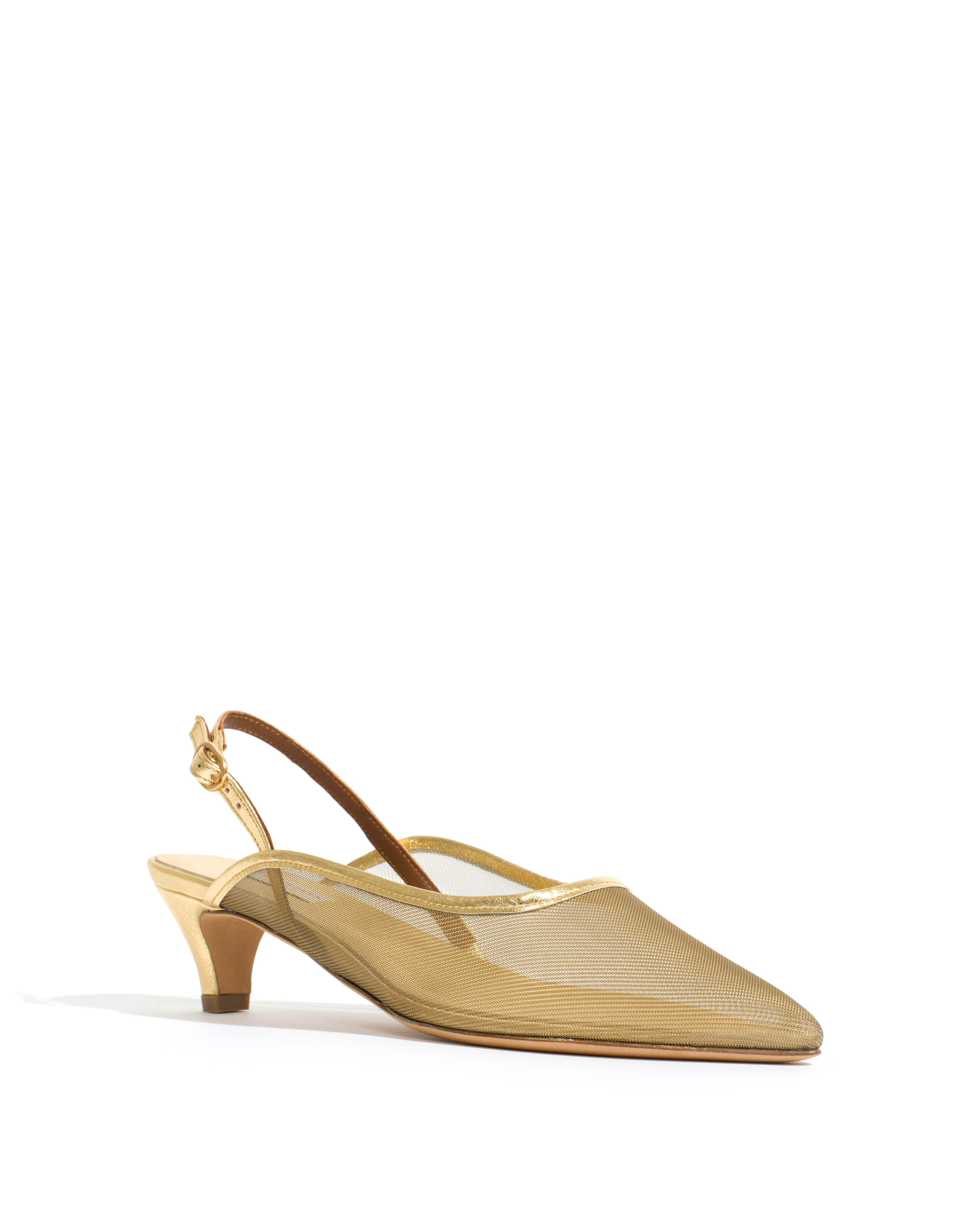 Fanny 40 stiletto mosquito Metallic goat & mosquito Gold sold by Anonymous Copenhagen product image thumbnail 2