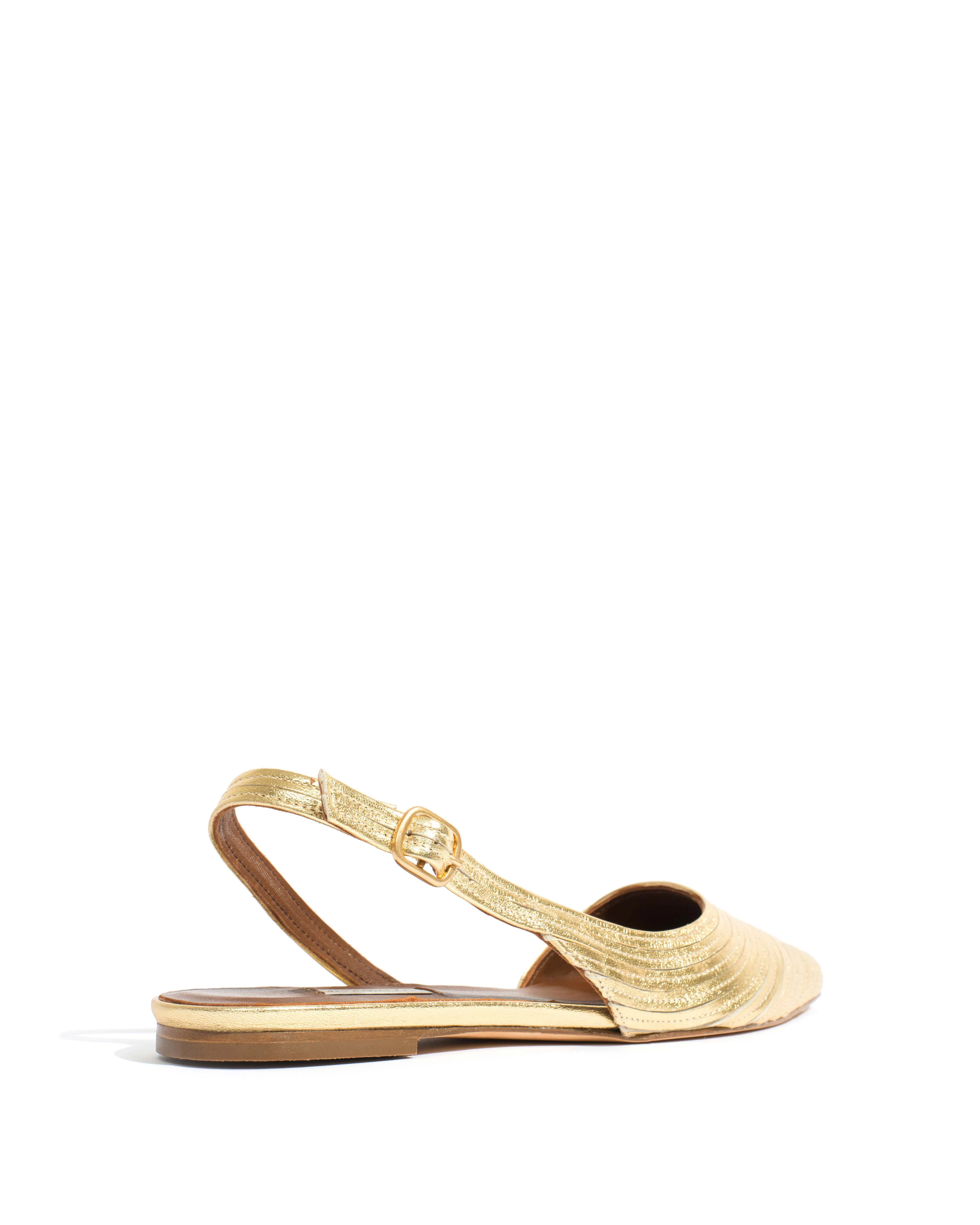 Carla 10 Metallic goat Gold sold by Anonymous Copenhagen product image thumbnail 3