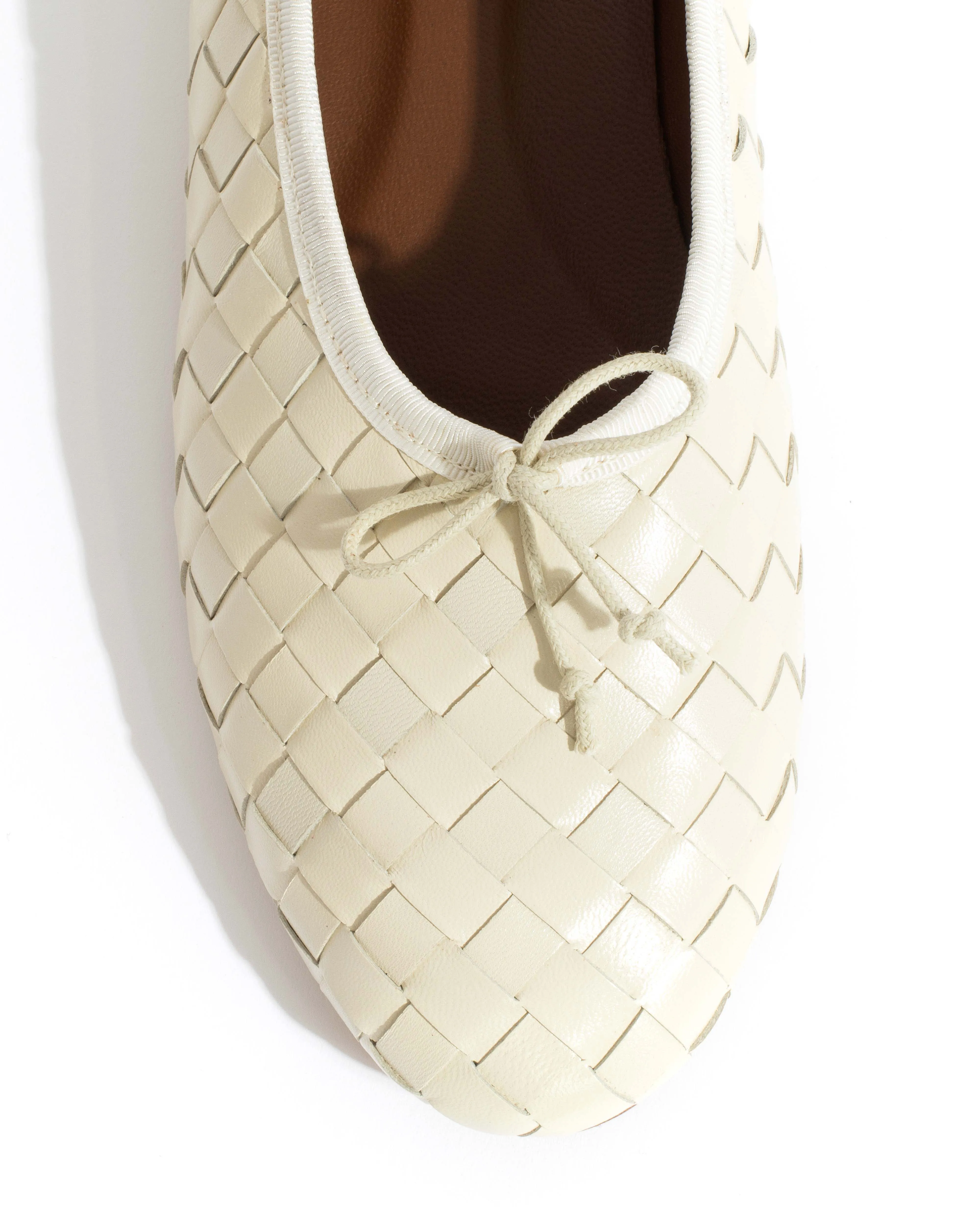 Sacha interlace Shiny lamb White sand sold by Anonymous Copenhagen product image thumbnail 5