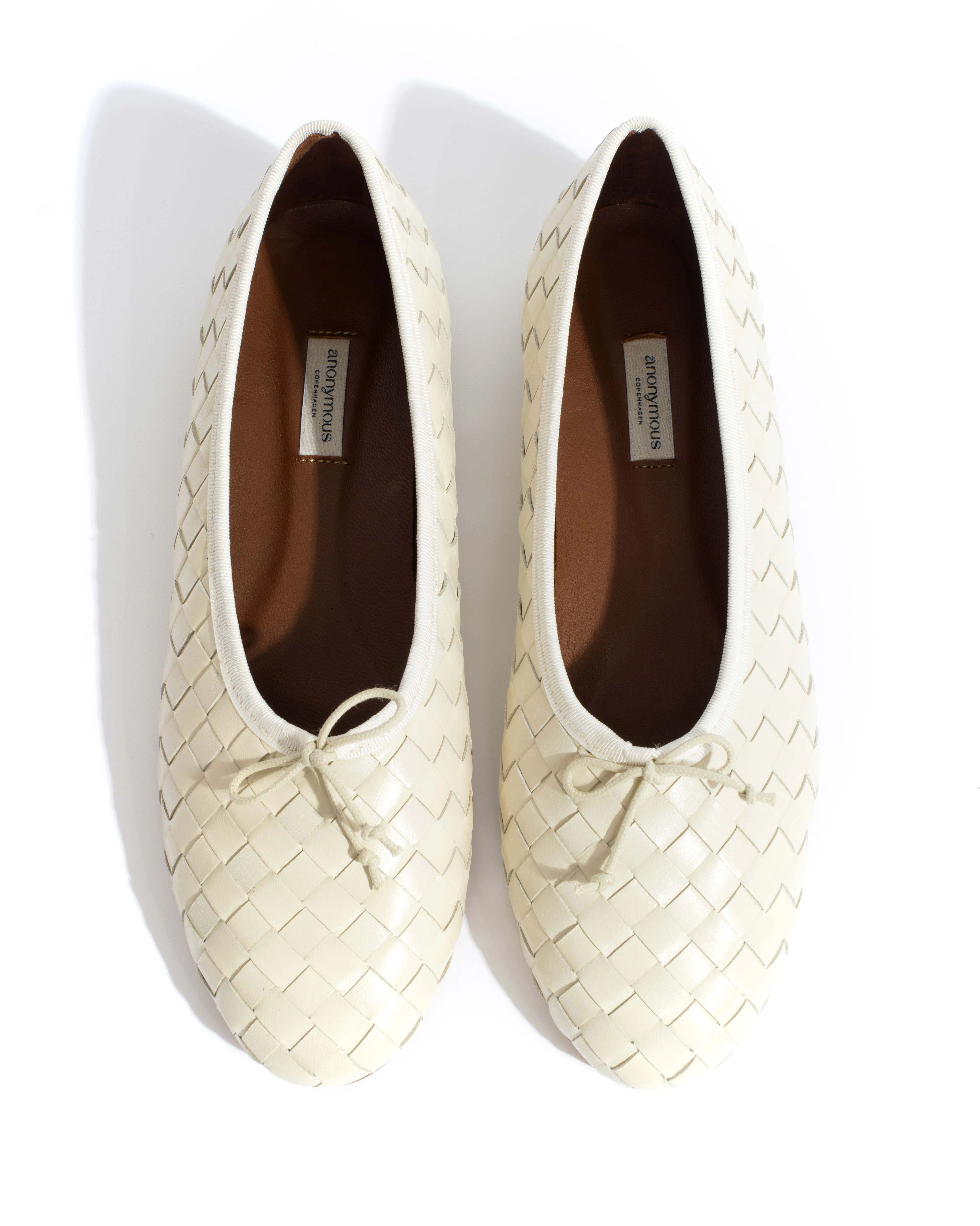 Sacha interlace Shiny lamb White sand sold by Anonymous Copenhagen product image thumbnail 4