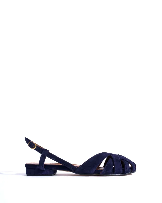 Banie 20 Calf suede Ink blue sold by Anonymous Copenhagen