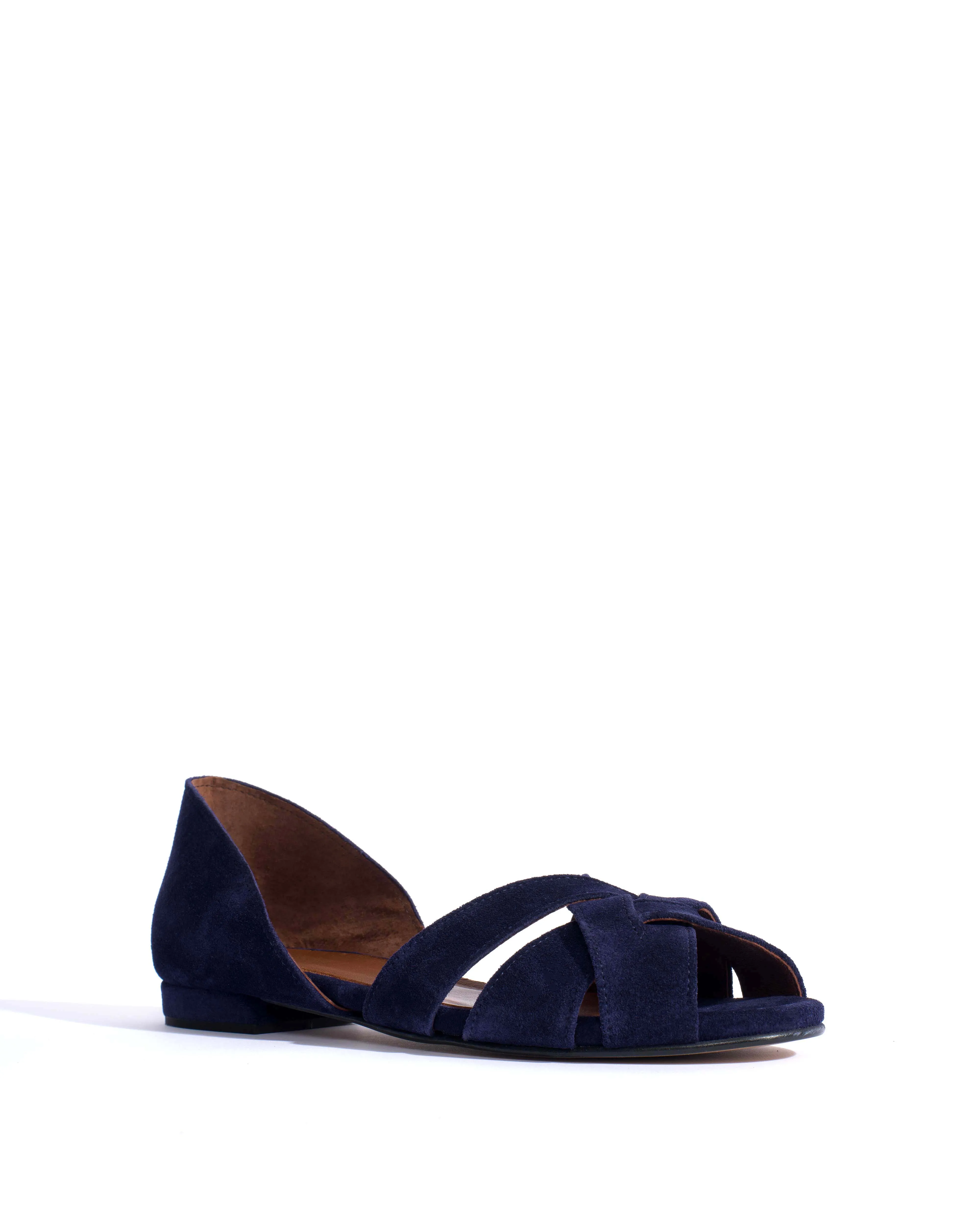 Sanni 20 Calf suede Ink blue sold by Anonymous Copenhagen product image thumbnail 2