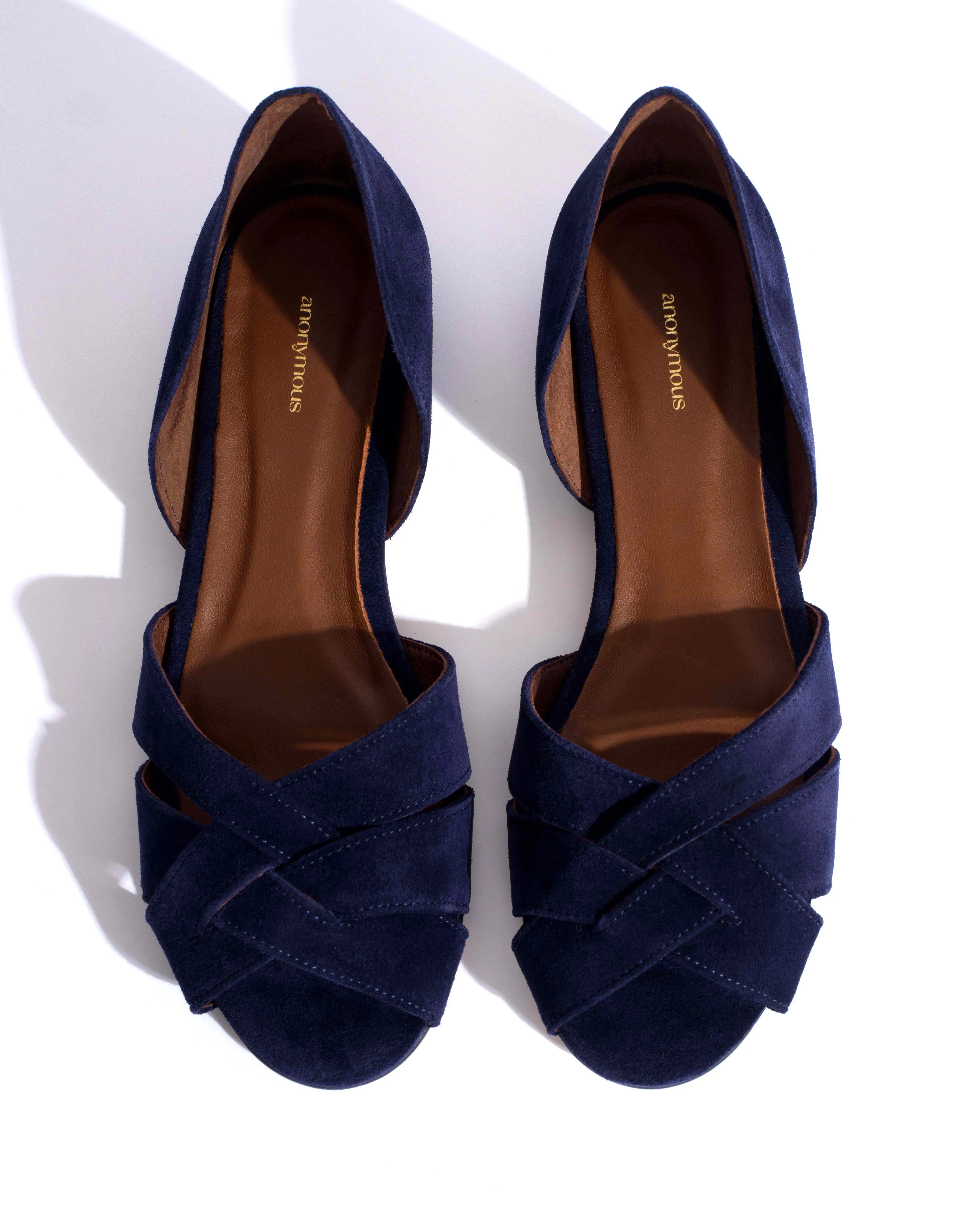 Sanni 20 Calf suede Ink blue sold by Anonymous Copenhagen product image thumbnail 4