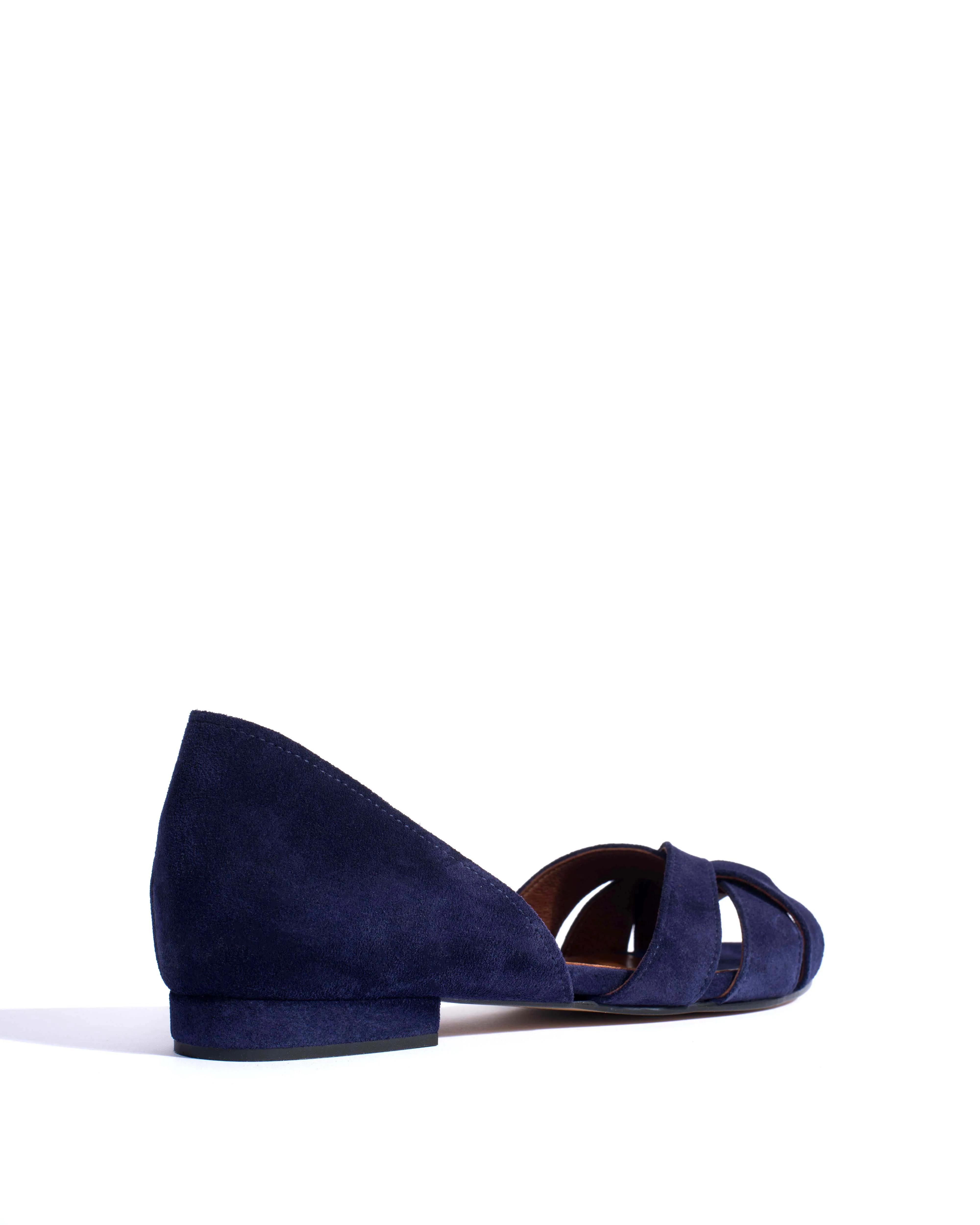 Sanni 20 Calf suede Ink blue sold by Anonymous Copenhagen product image thumbnail 3