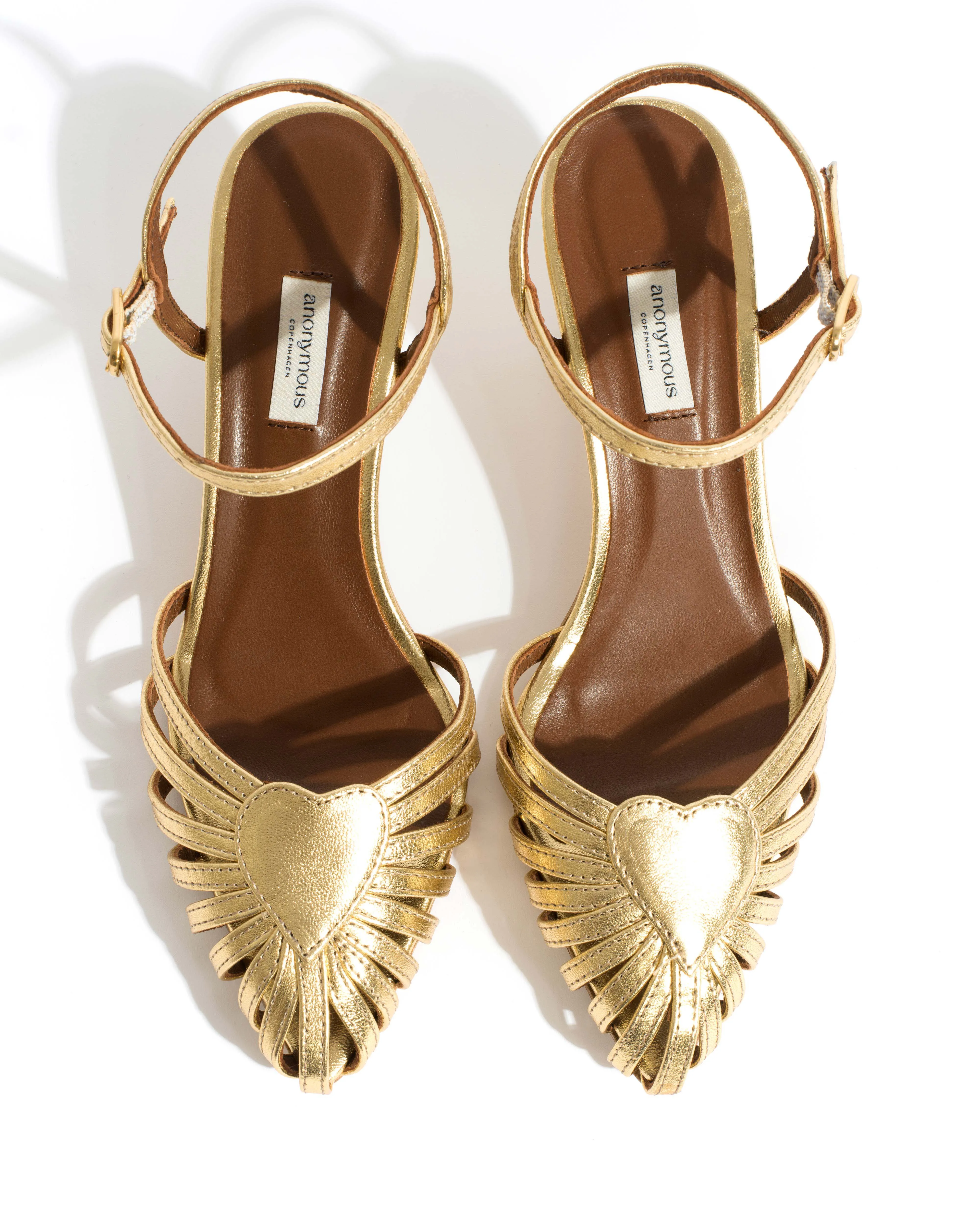 Keesha 55 Metallic goat Gold sold by Anonymous Copenhagen product image thumbnail 4