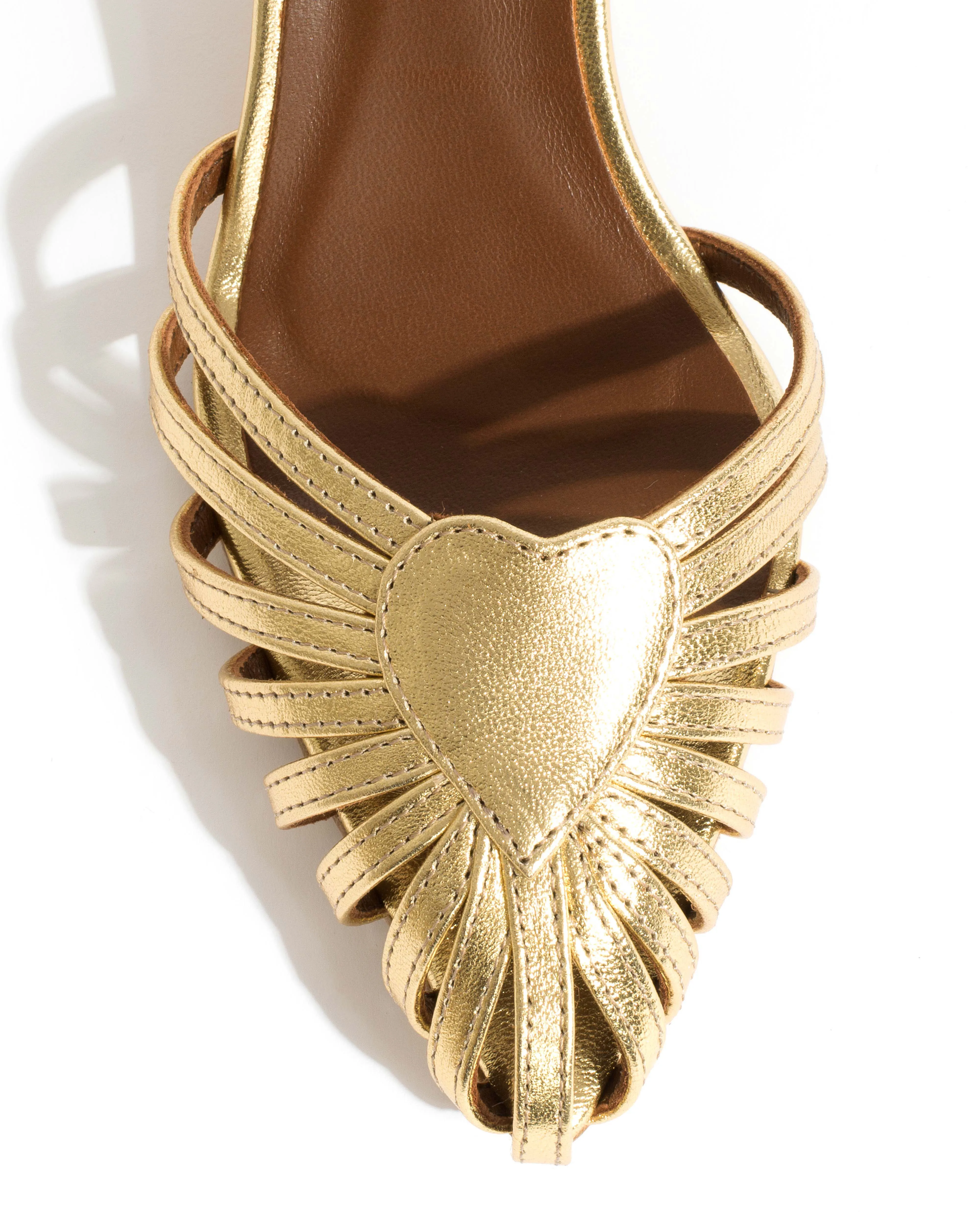 Keesha 55 Metallic goat Gold sold by Anonymous Copenhagen product image thumbnail 5