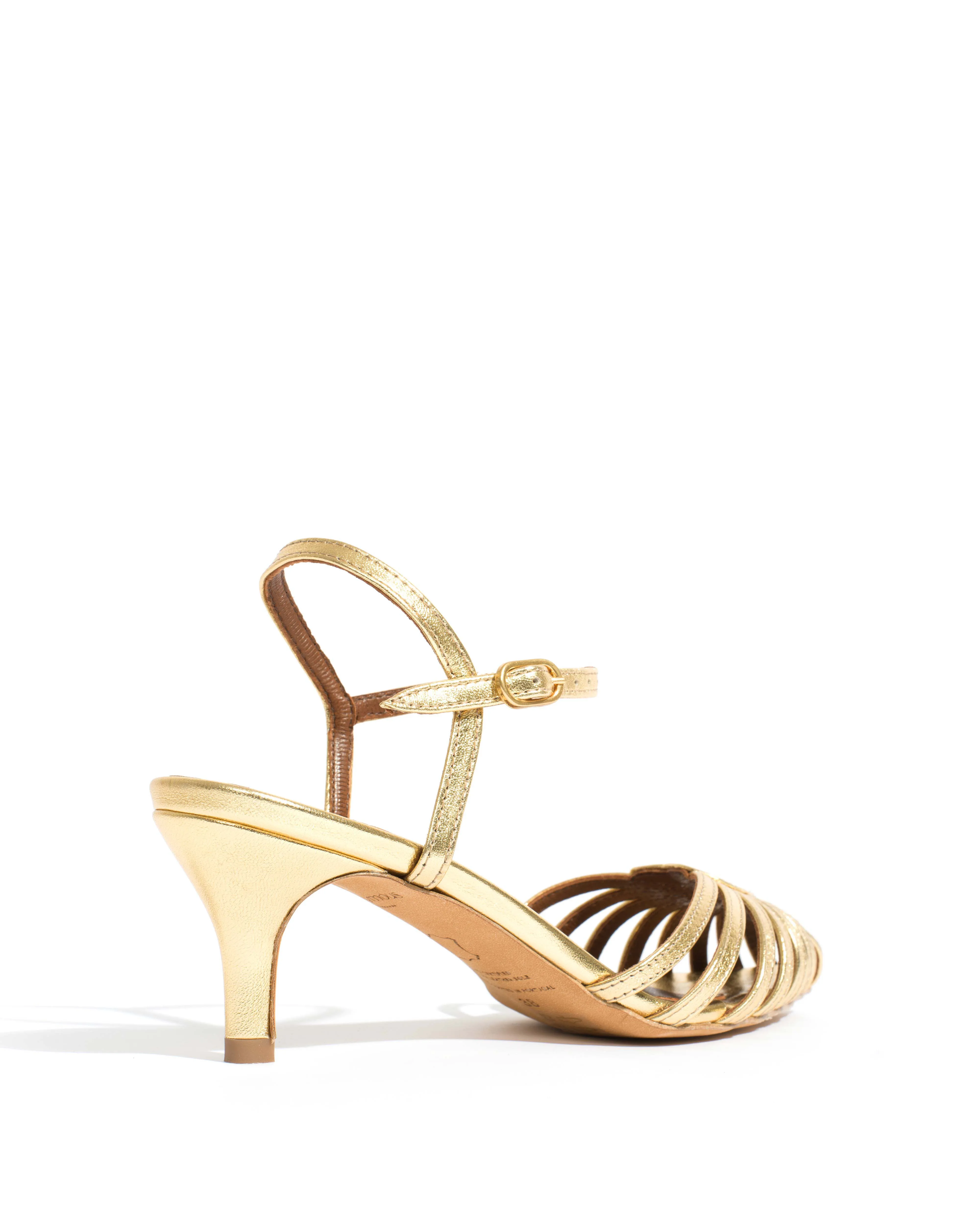 Keesha 55 Metallic goat Gold sold by Anonymous Copenhagen product image thumbnail 3