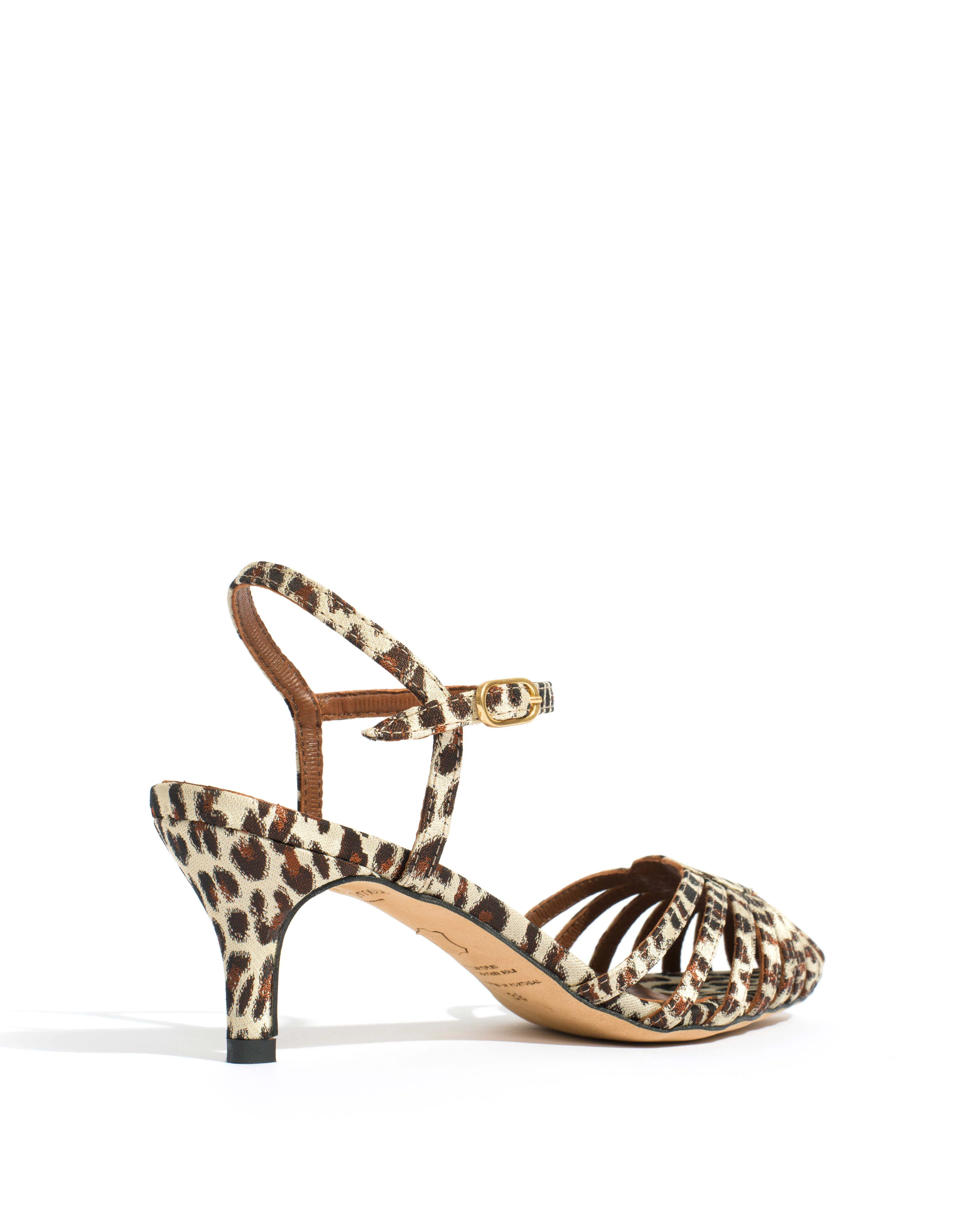 Keesha 55 Vintage satin print Leopard sold by Anonymous Copenhagen product image thumbnail 3