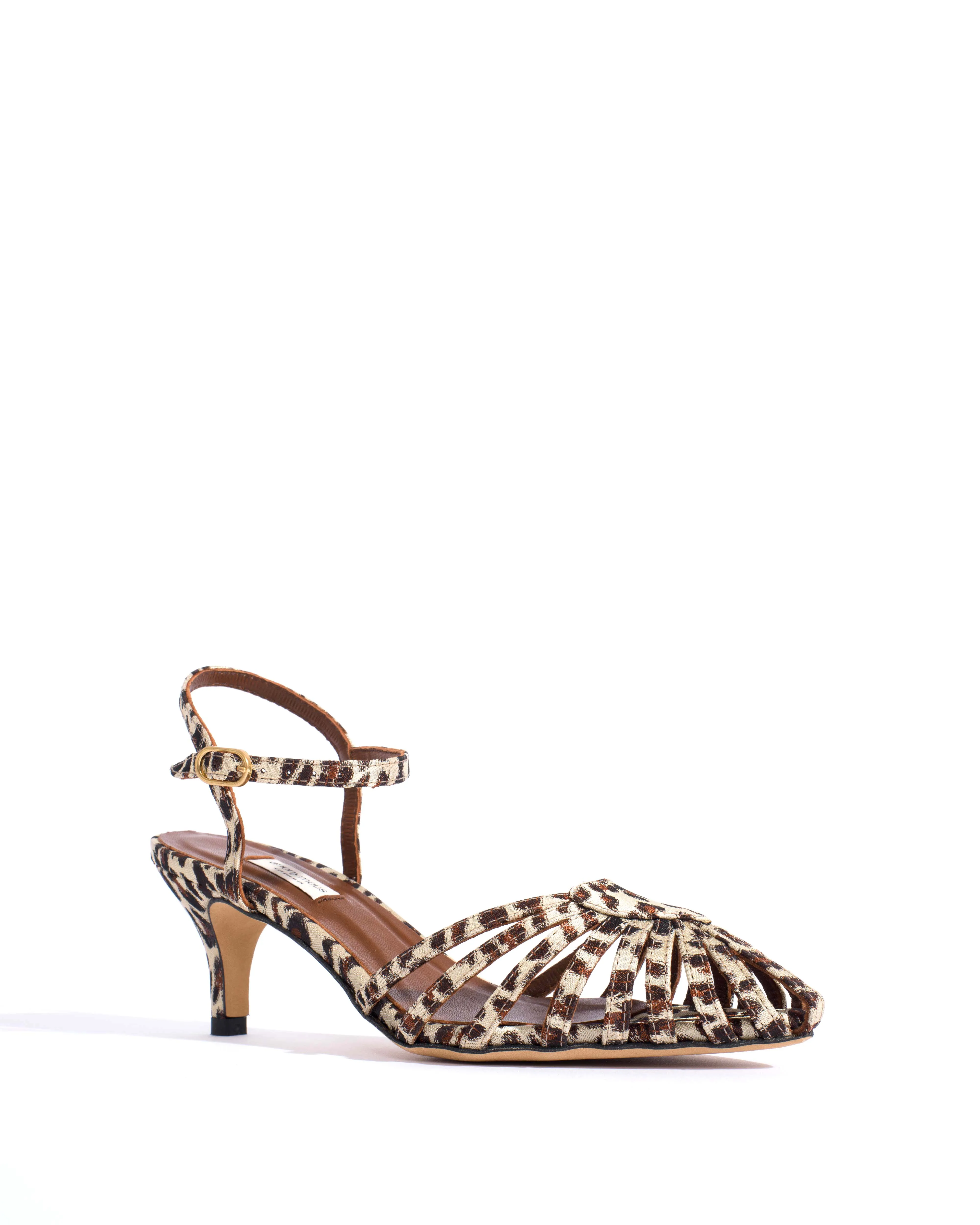 Keesha 55 Vintage satin print Leopard sold by Anonymous Copenhagen product image thumbnail 2