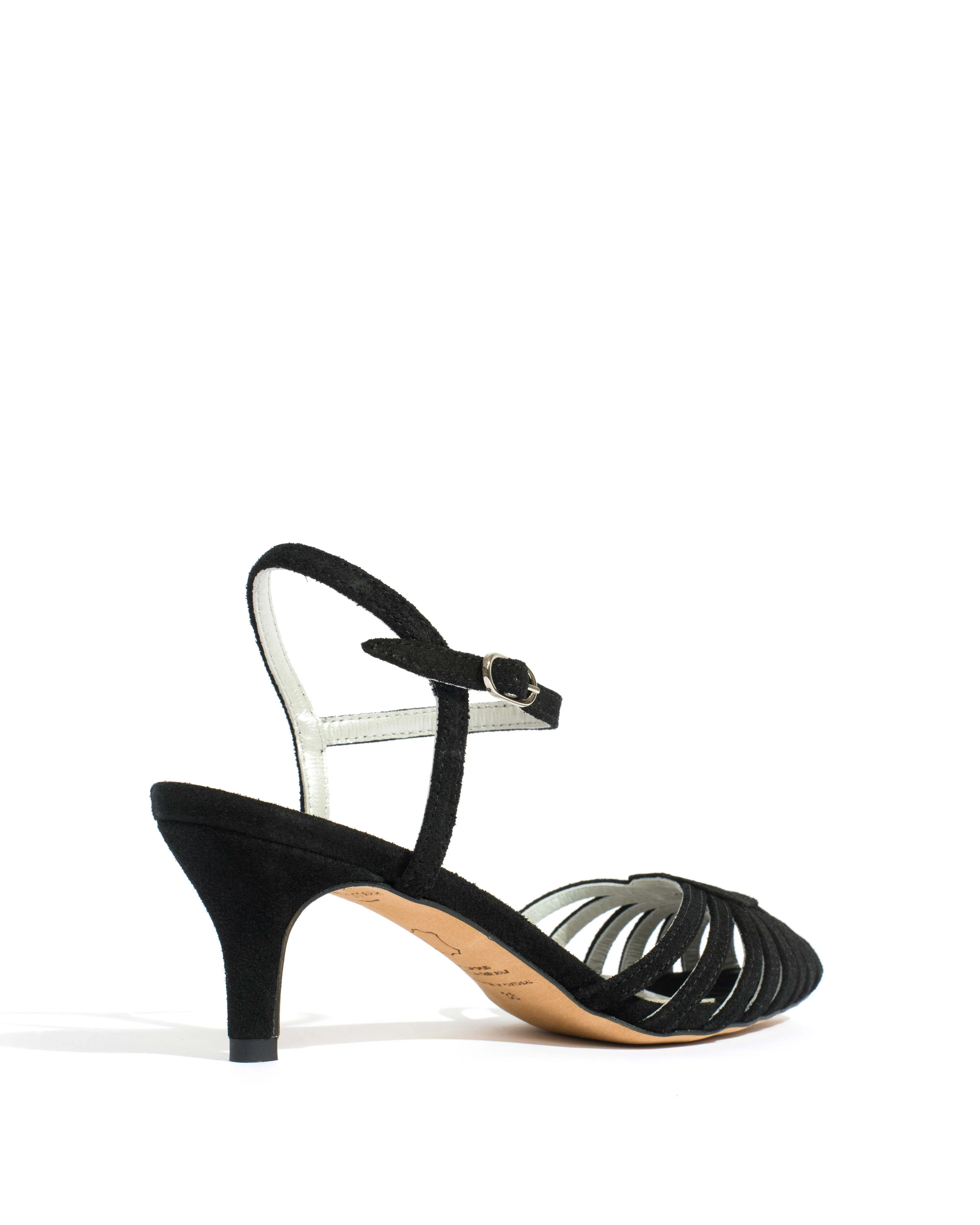 Keesha 55 Calf suede & lining Black & silver sold by Anonymous Copenhagen product image thumbnail 3