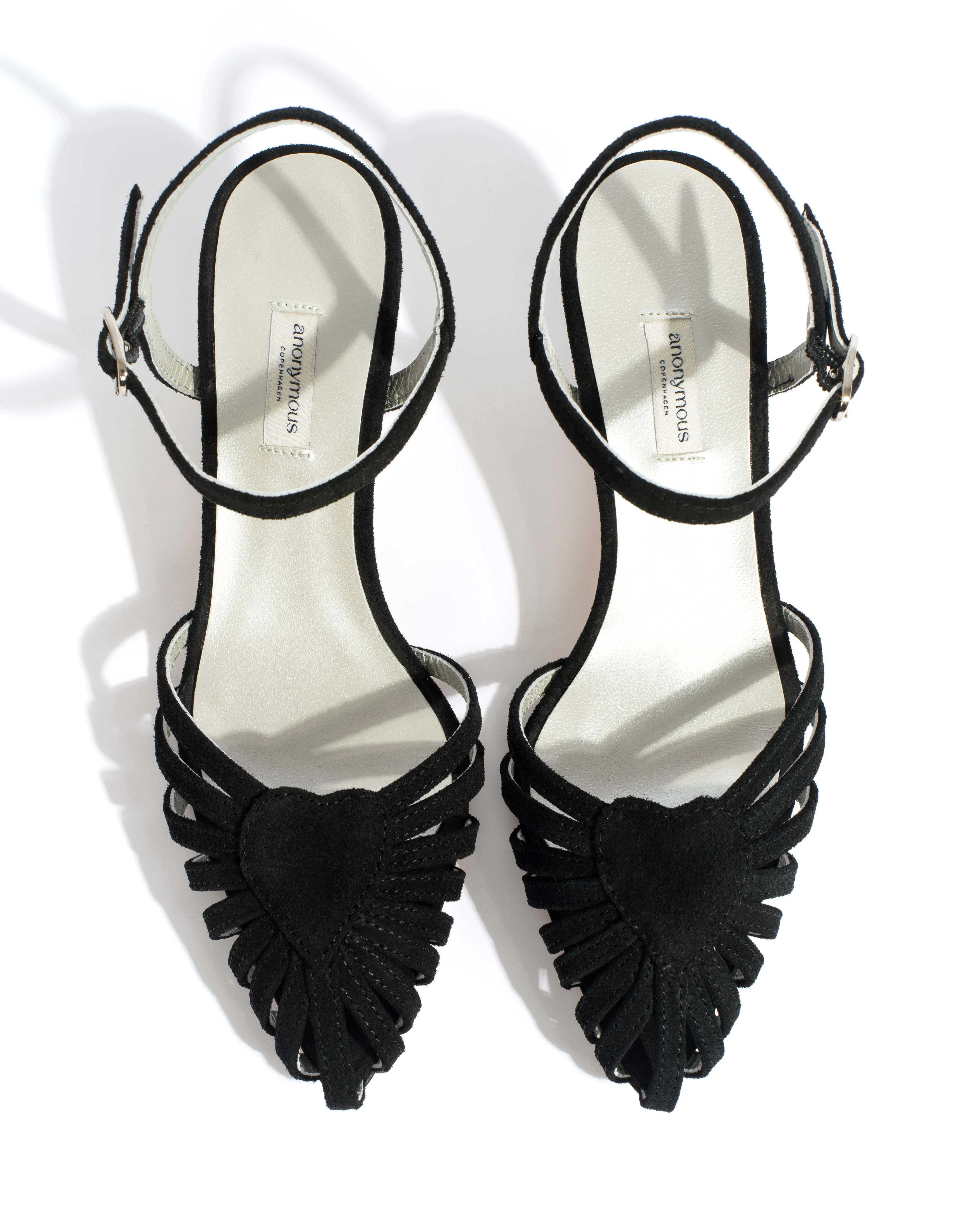 Keesha 55 Calf suede & lining Black & silver sold by Anonymous Copenhagen product image thumbnail 4