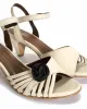 Rose shoe clip Shiny lamb Black sold by Anonymous Copenhagen