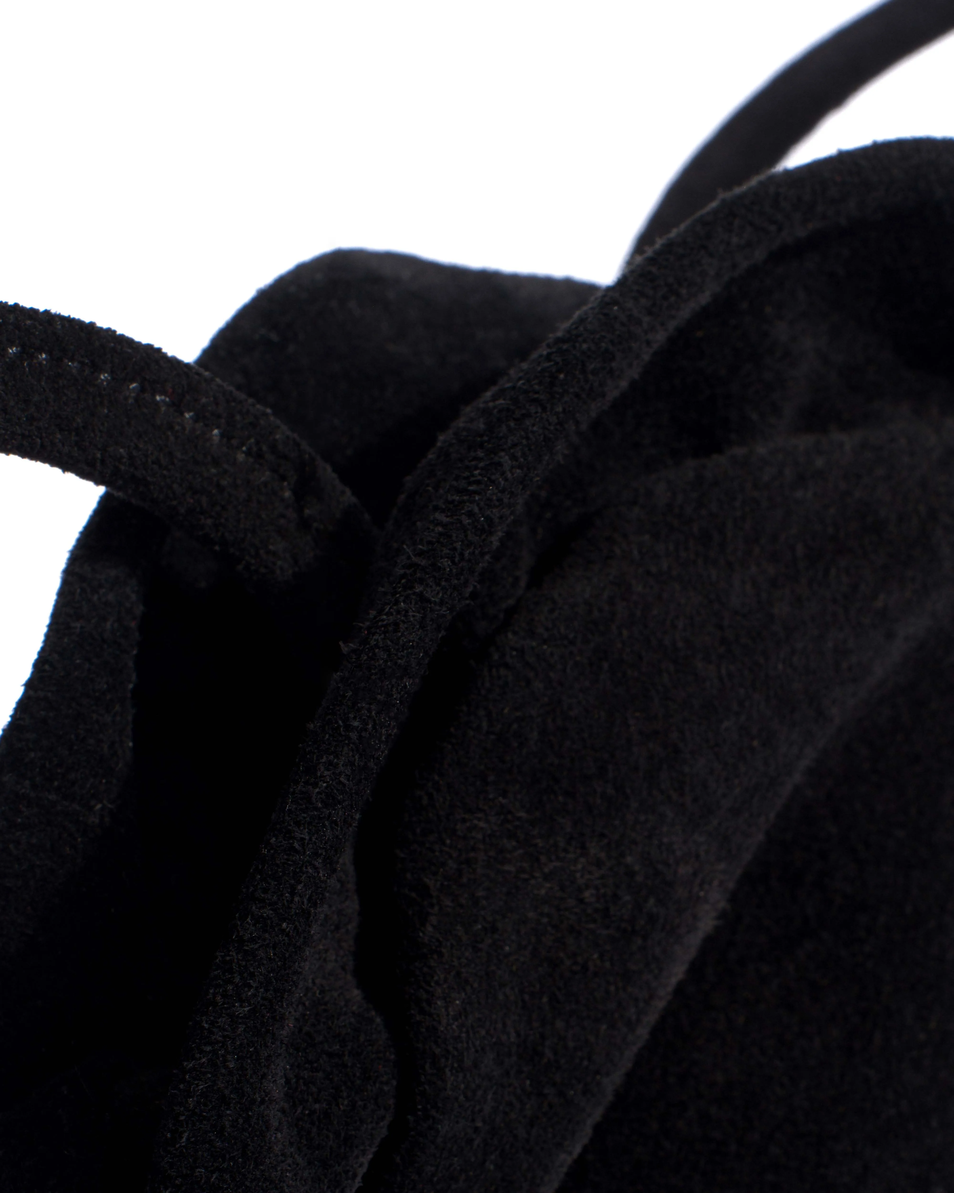 Zally heart bag Calf suede Black sold by Anonymous Copenhagen product image thumbnail 4