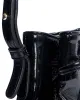 Kacey petite bucket bag Crinkled polished goat Black sold by Anonymous Copenhagen
