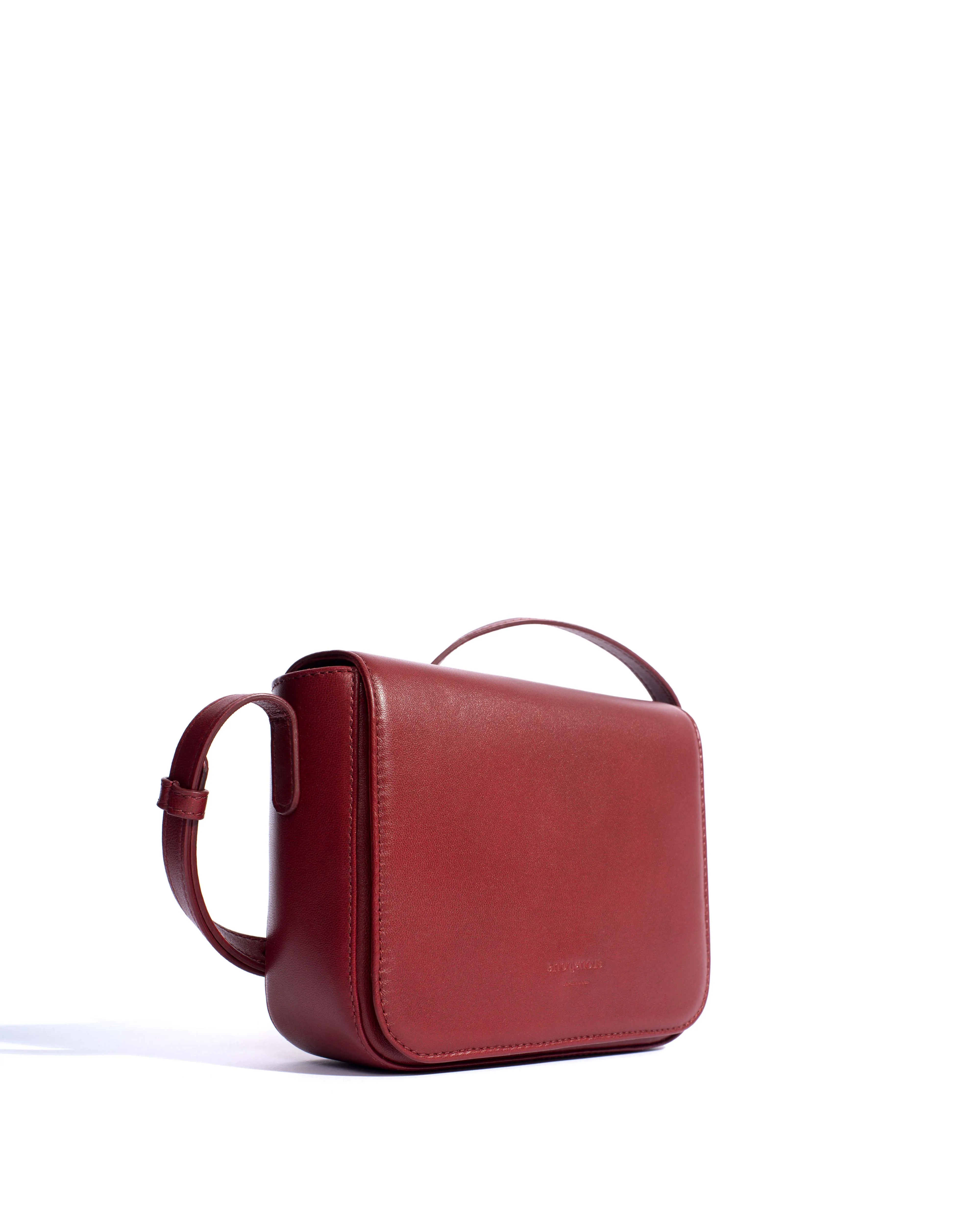 Sicha interlace crossover bag Shiny lamb Pomegranate sold by Anonymous Copenhagen product image thumbnail 2