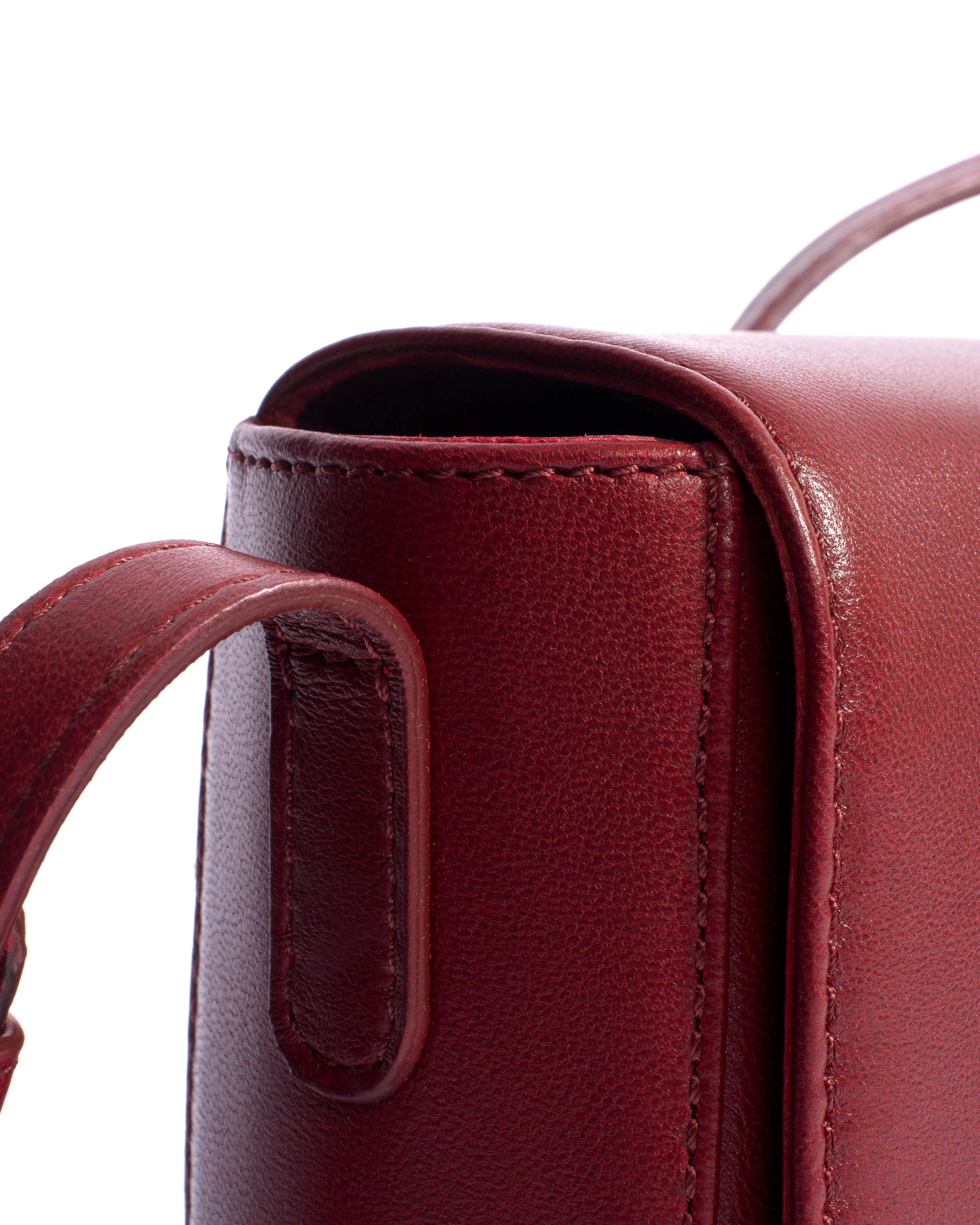 Sicha interlace crossover bag Shiny lamb Pomegranate sold by Anonymous Copenhagen product image thumbnail 4