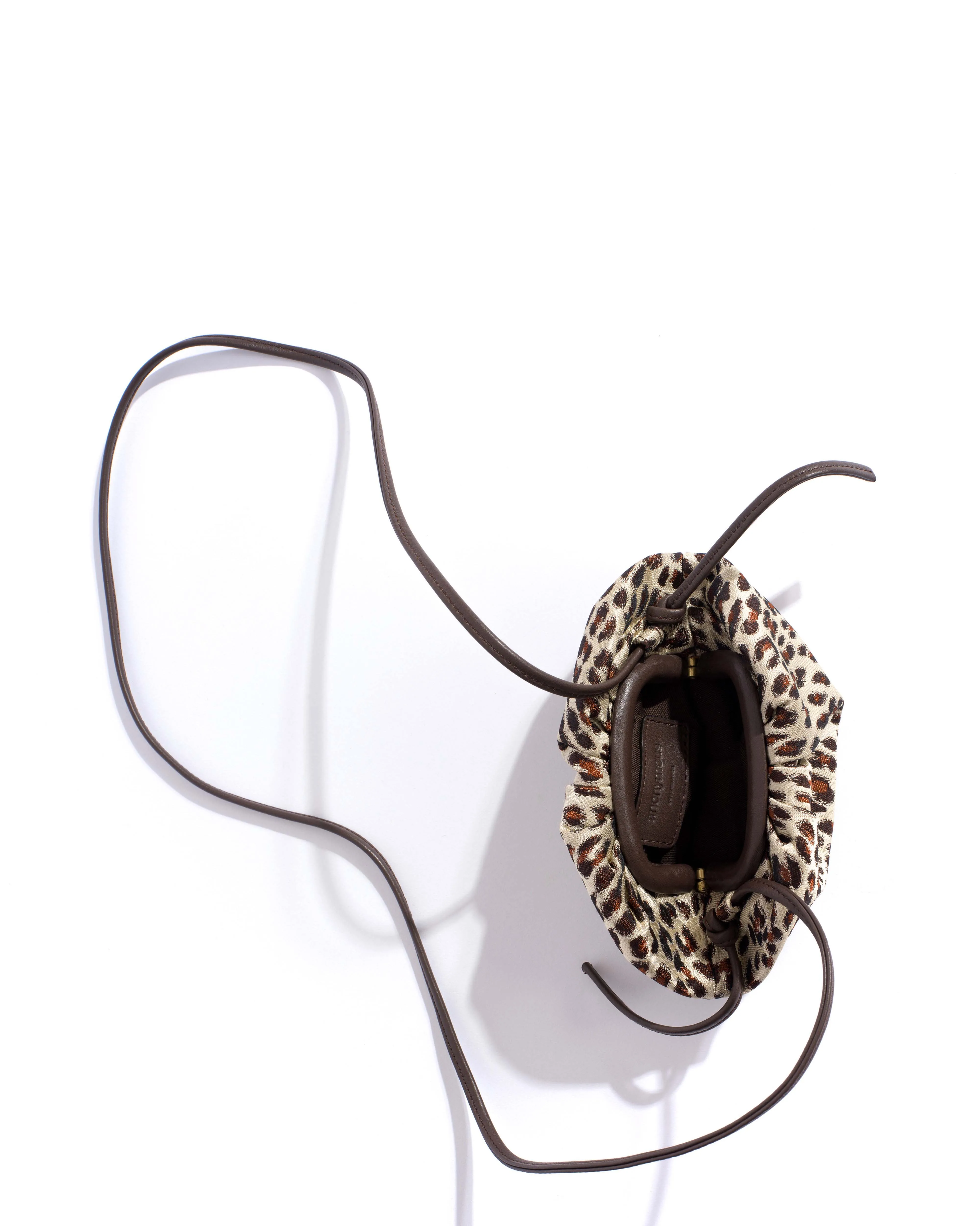 Enuice petite purse Vintage satin print Leopard sold by Anonymous Copenhagen product image thumbnail 4