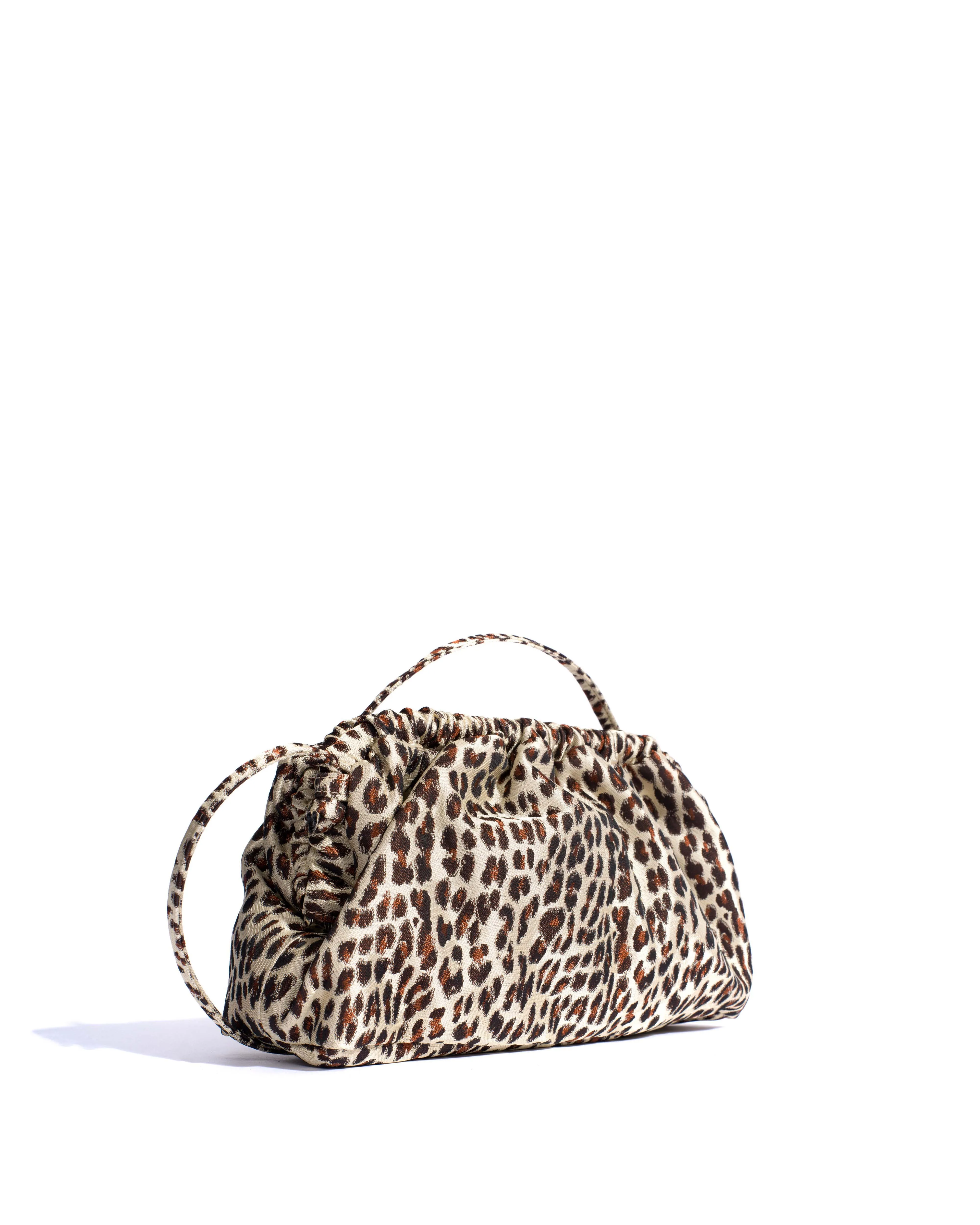 Hally grand cloud bag Vintage satin print Leopard sold by Anonymous Copenhagen product image thumbnail 2