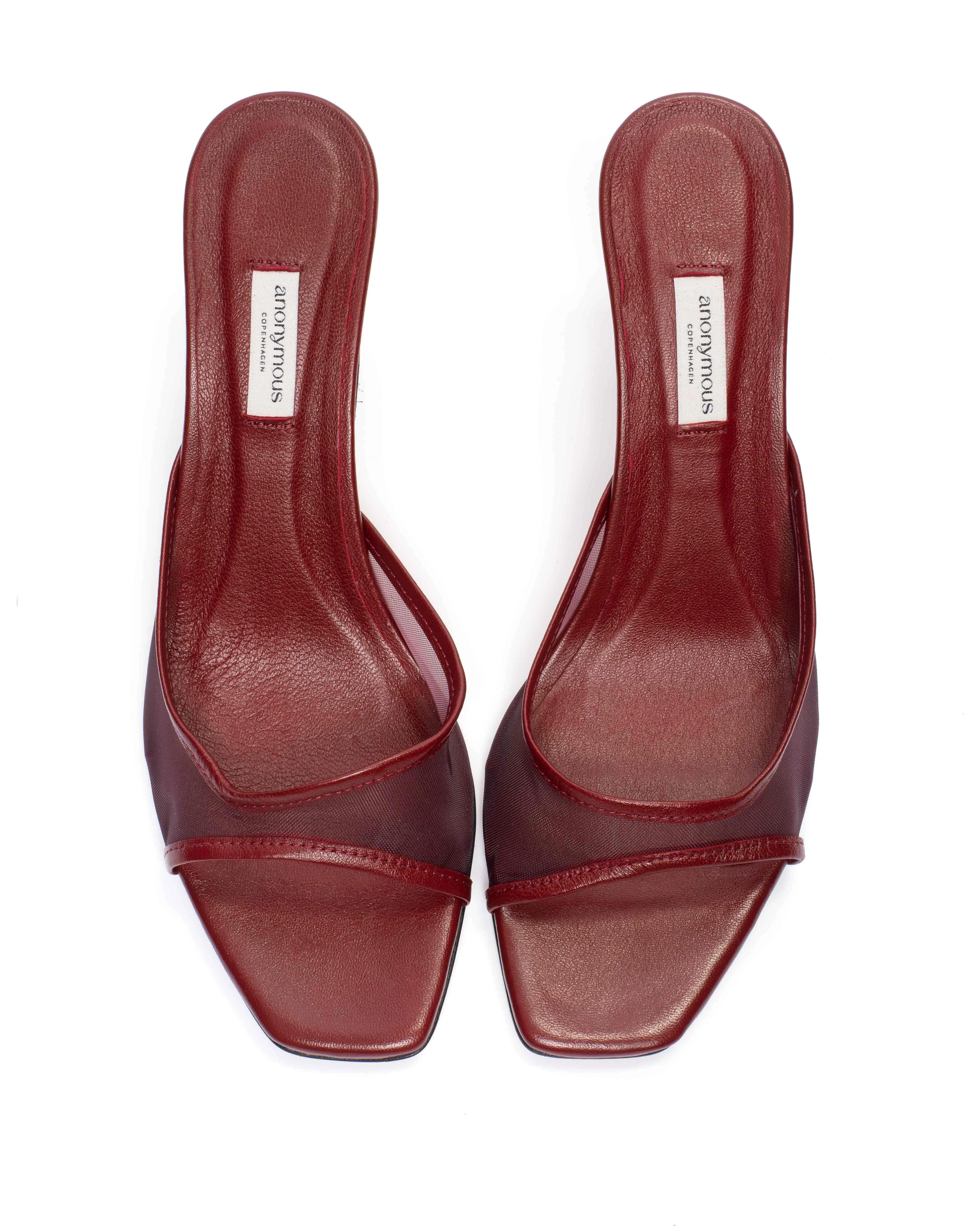 Mazy 75 mesh Shiny lamb & mesh Pomegranate sold by Anonymous Copenhagen product image thumbnail 3