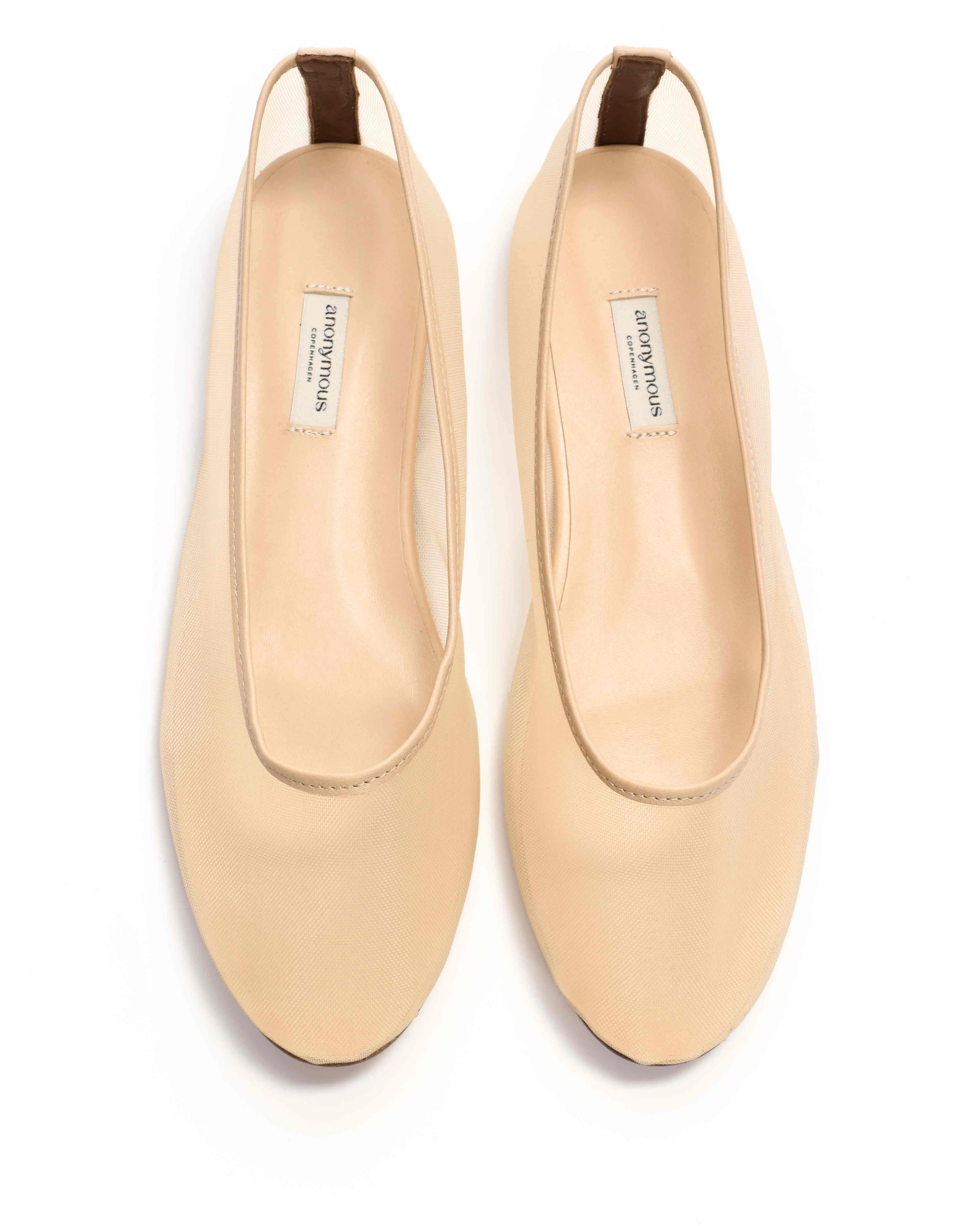 Sacha mesh Shiny lamb & mesh Vanilla cream sold by Anonymous Copenhagen product image thumbnail 3