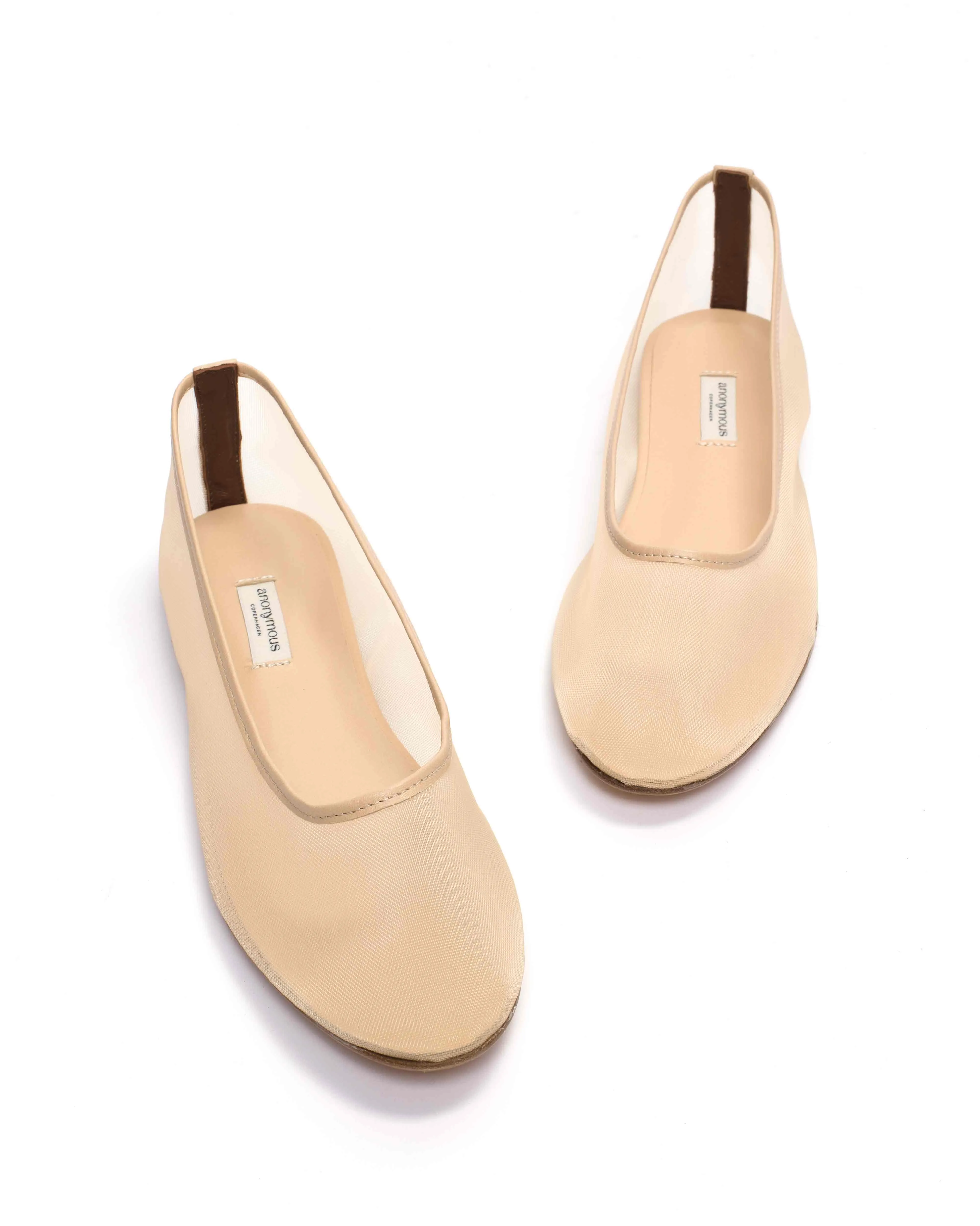 Sacha mesh Shiny lamb & mesh Vanilla cream sold by Anonymous Copenhagen product image thumbnail 5