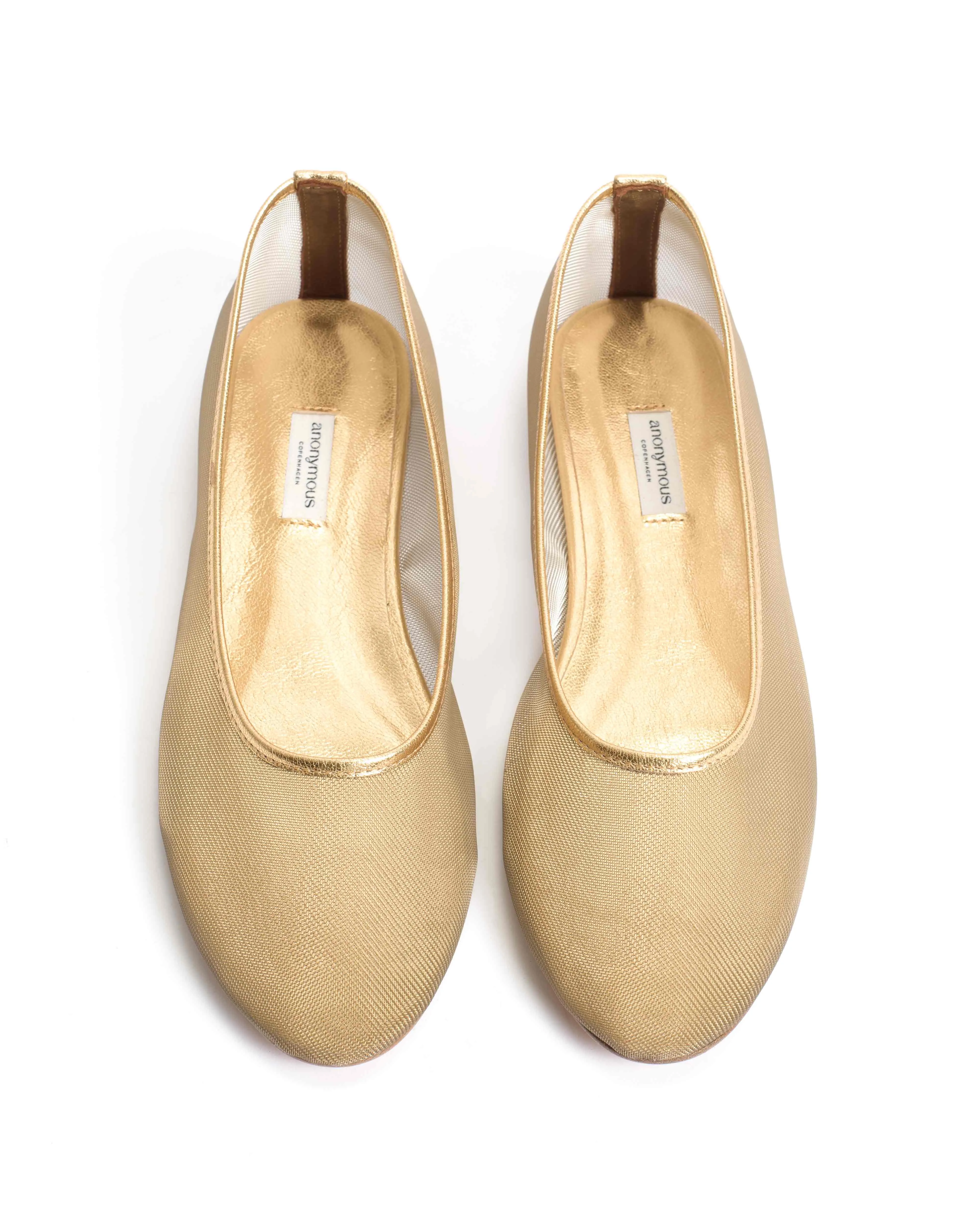 Sacha mesh Metallic goat & mesh Gold sold by Anonymous Copenhagen product image thumbnail 3