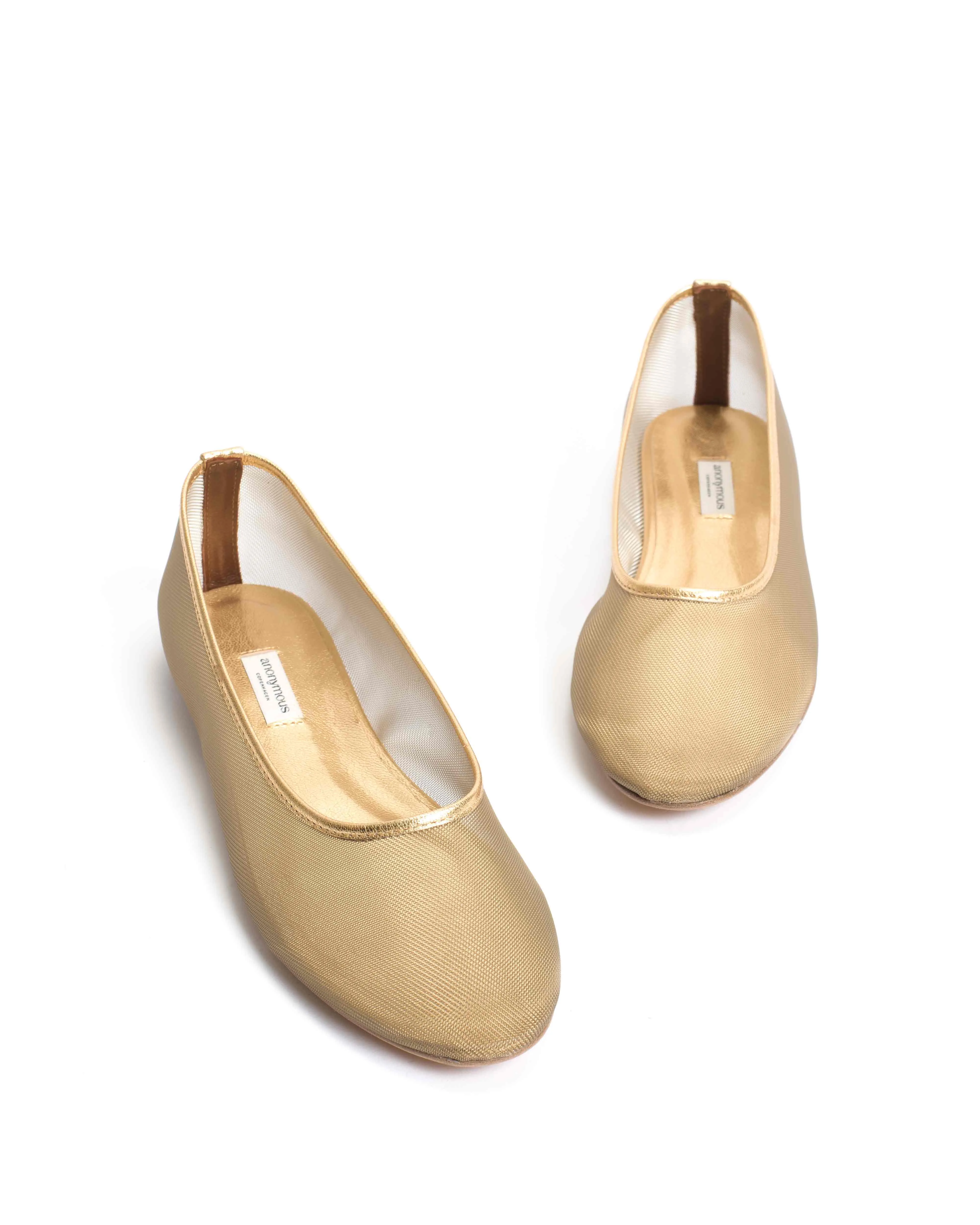 Sacha mesh Metallic goat & mesh Gold sold by Anonymous Copenhagen product image thumbnail 5