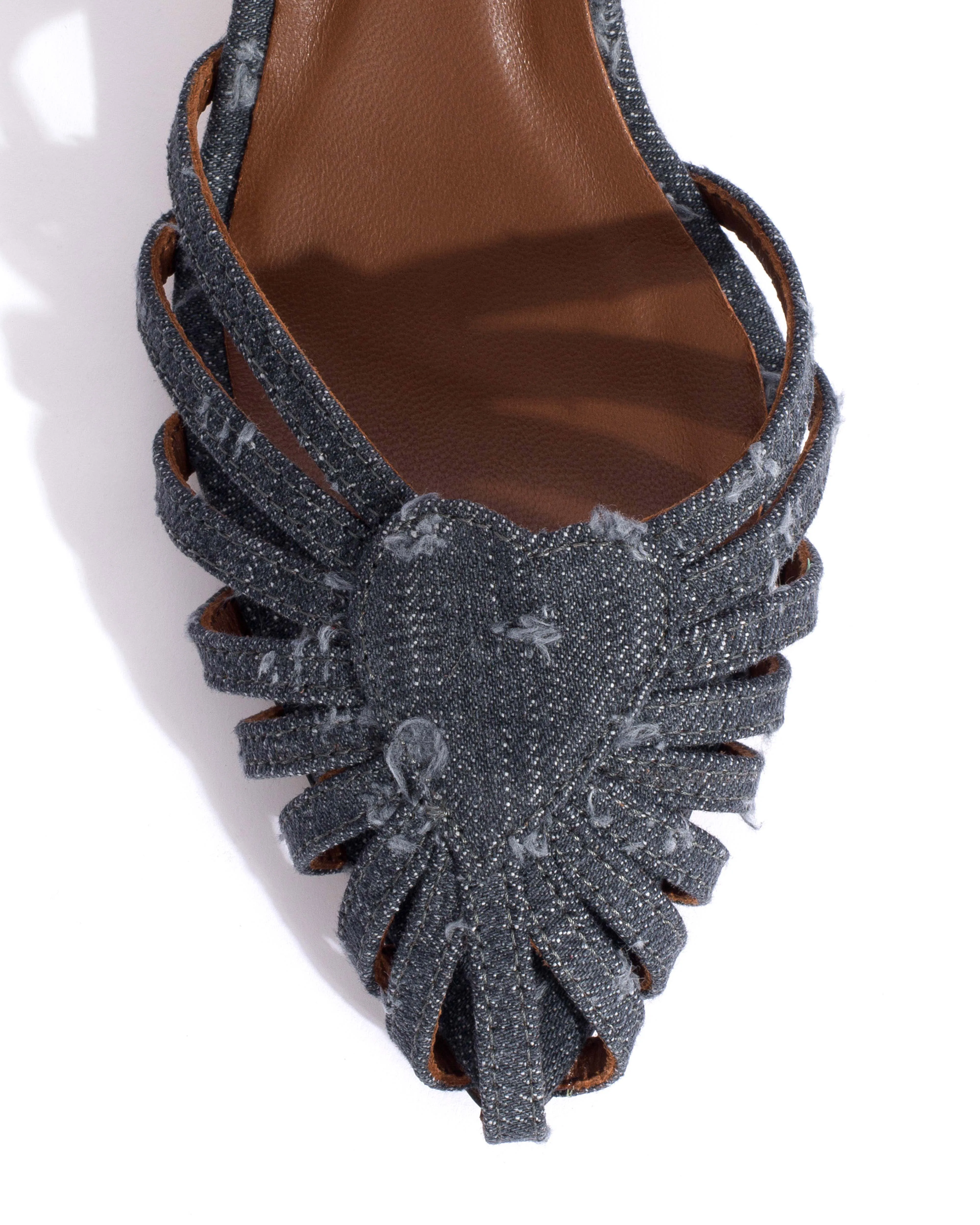 Keesha 55 Denim Distressed washed black sold by Anonymous Copenhagen product image thumbnail 5