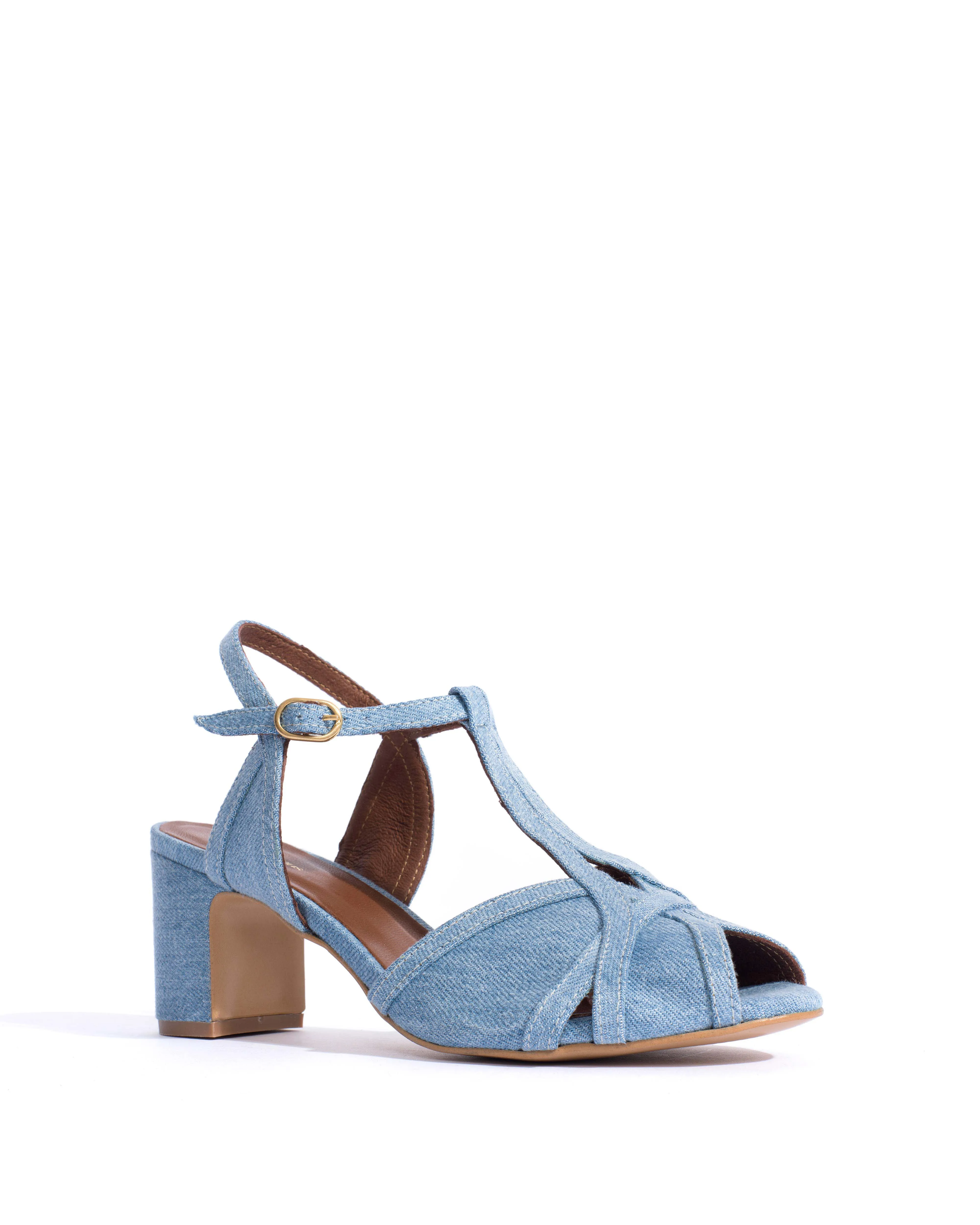 Therese 55 Denim Washed blue sold by Anonymous Copenhagen product image thumbnail 2