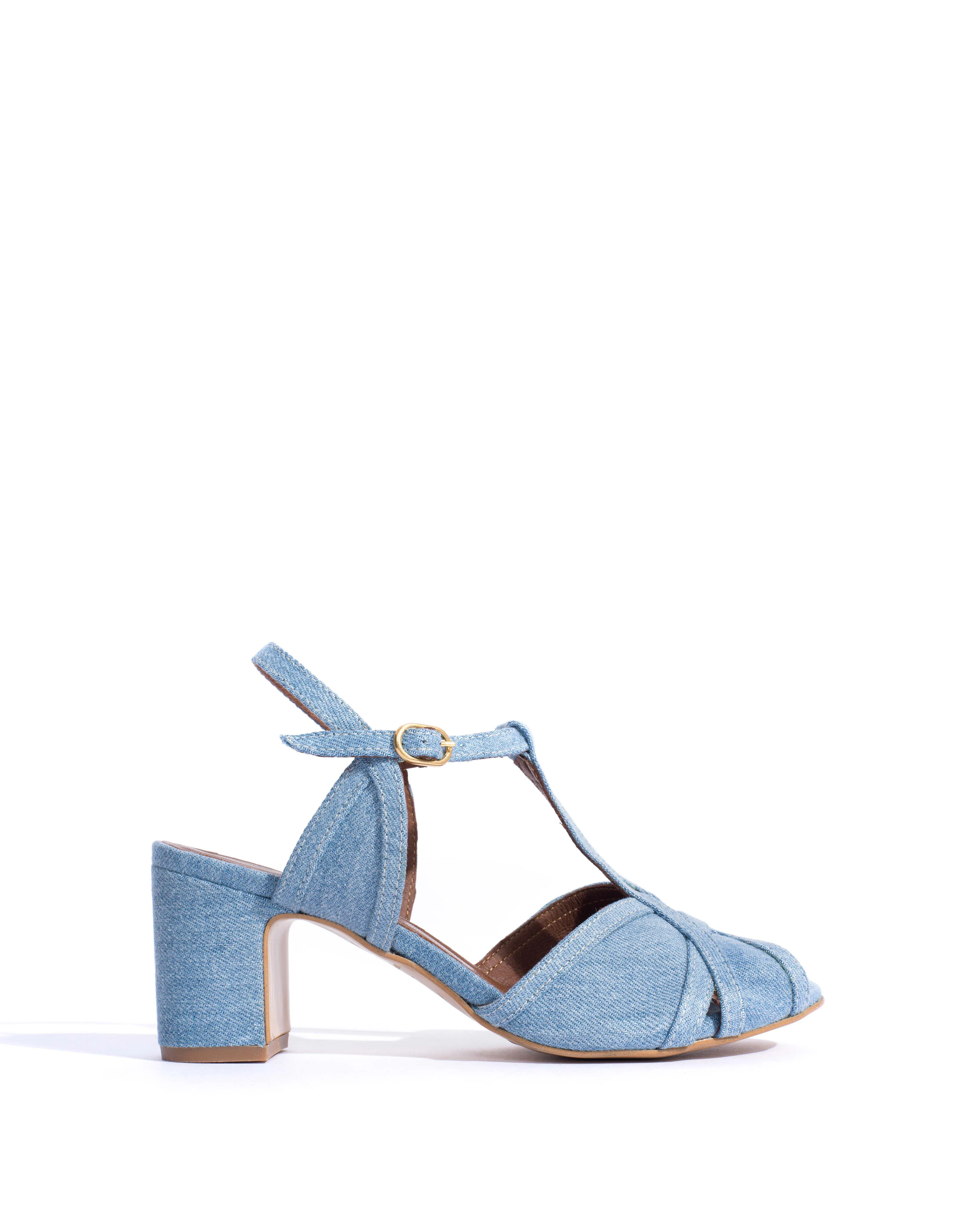 Therese 55 Denim Washed blue sold by Anonymous Copenhagen