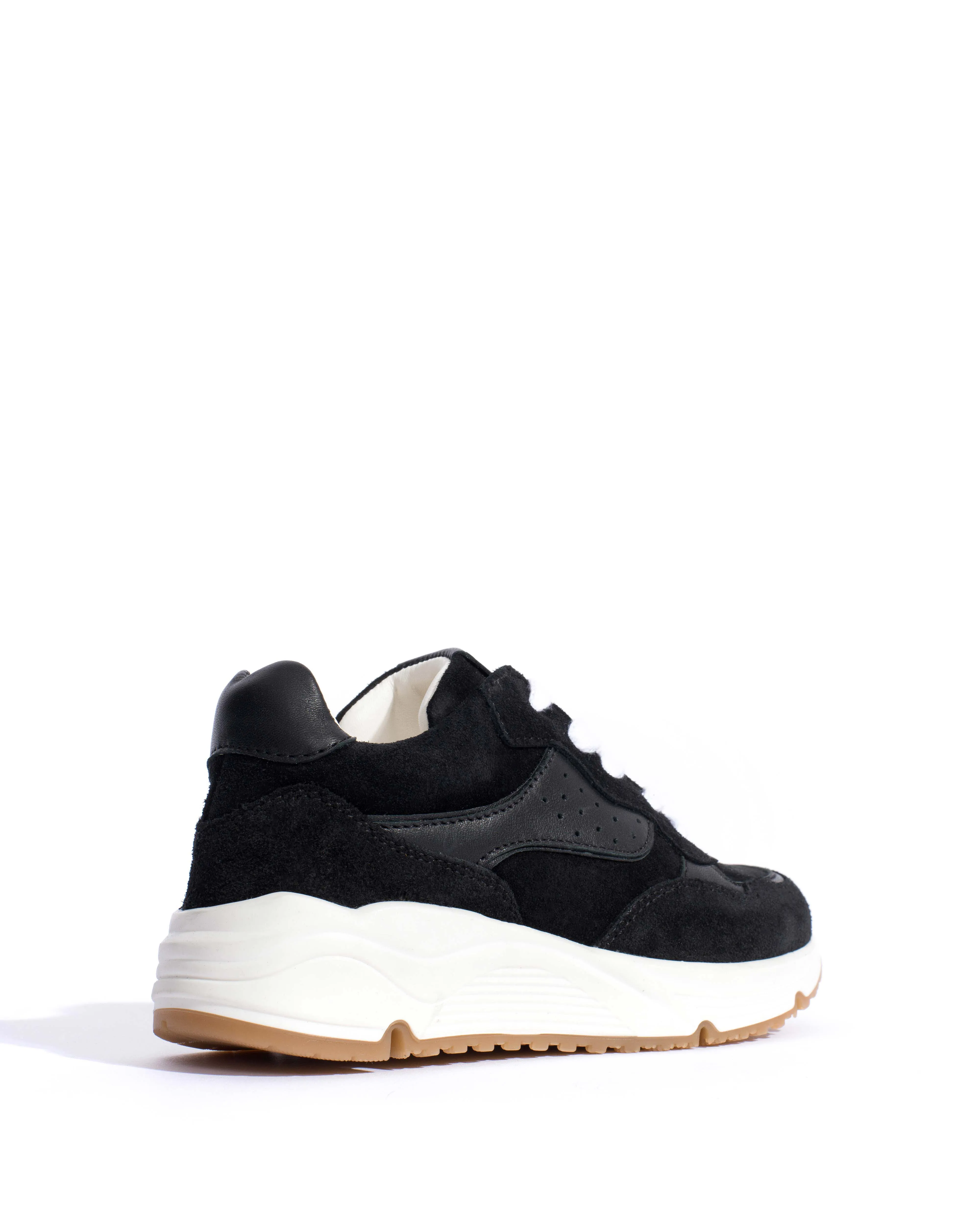 Cally junior Calf suede & sleek leather Black sold by Anonymous Copenhagen product image thumbnail 3