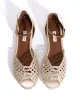 Lucy 10 Hand-braided leather Champagne sold by Anonymous Copenhagen