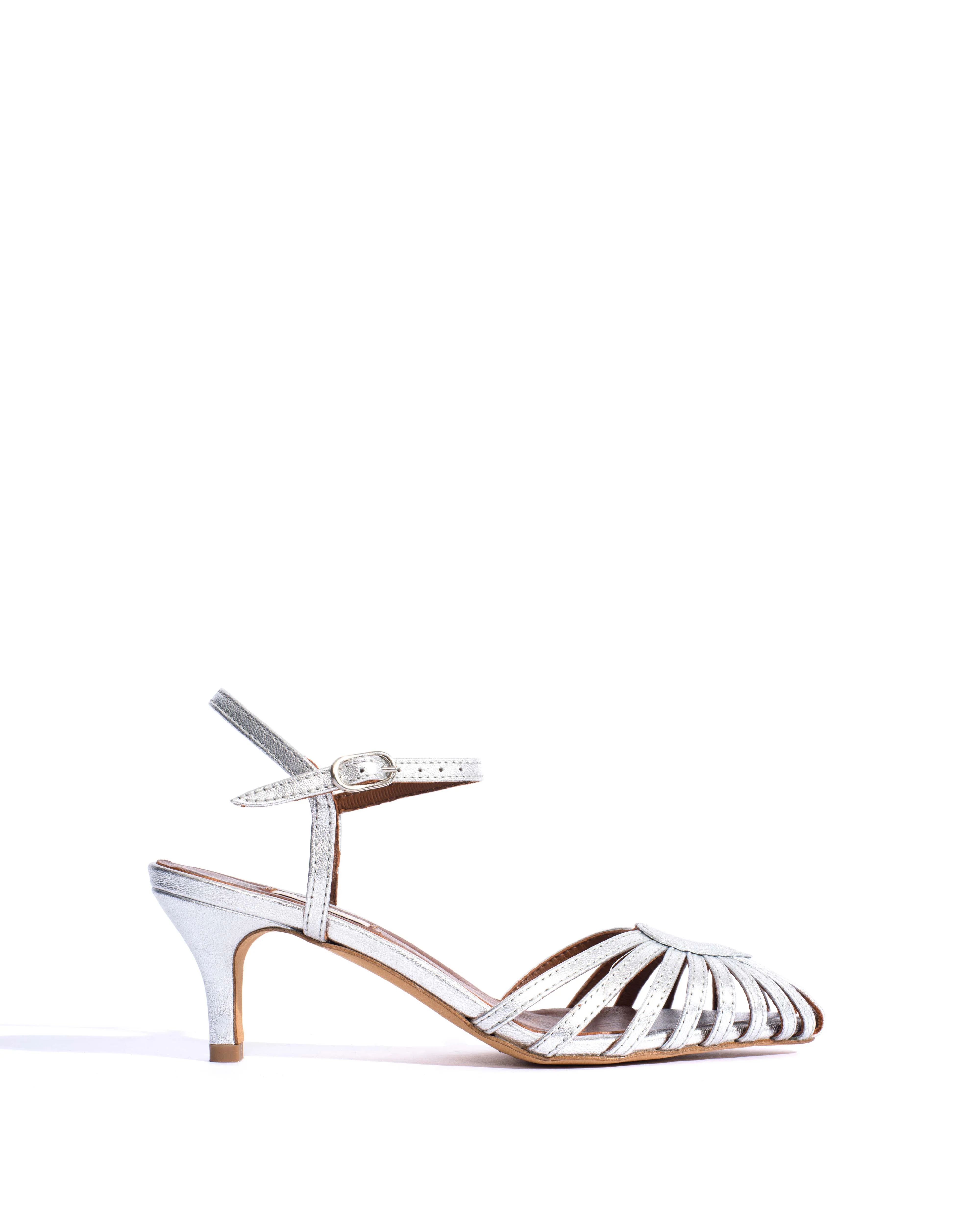 Keesha 55 Metallic goat Silver sold by Anonymous Copenhagen