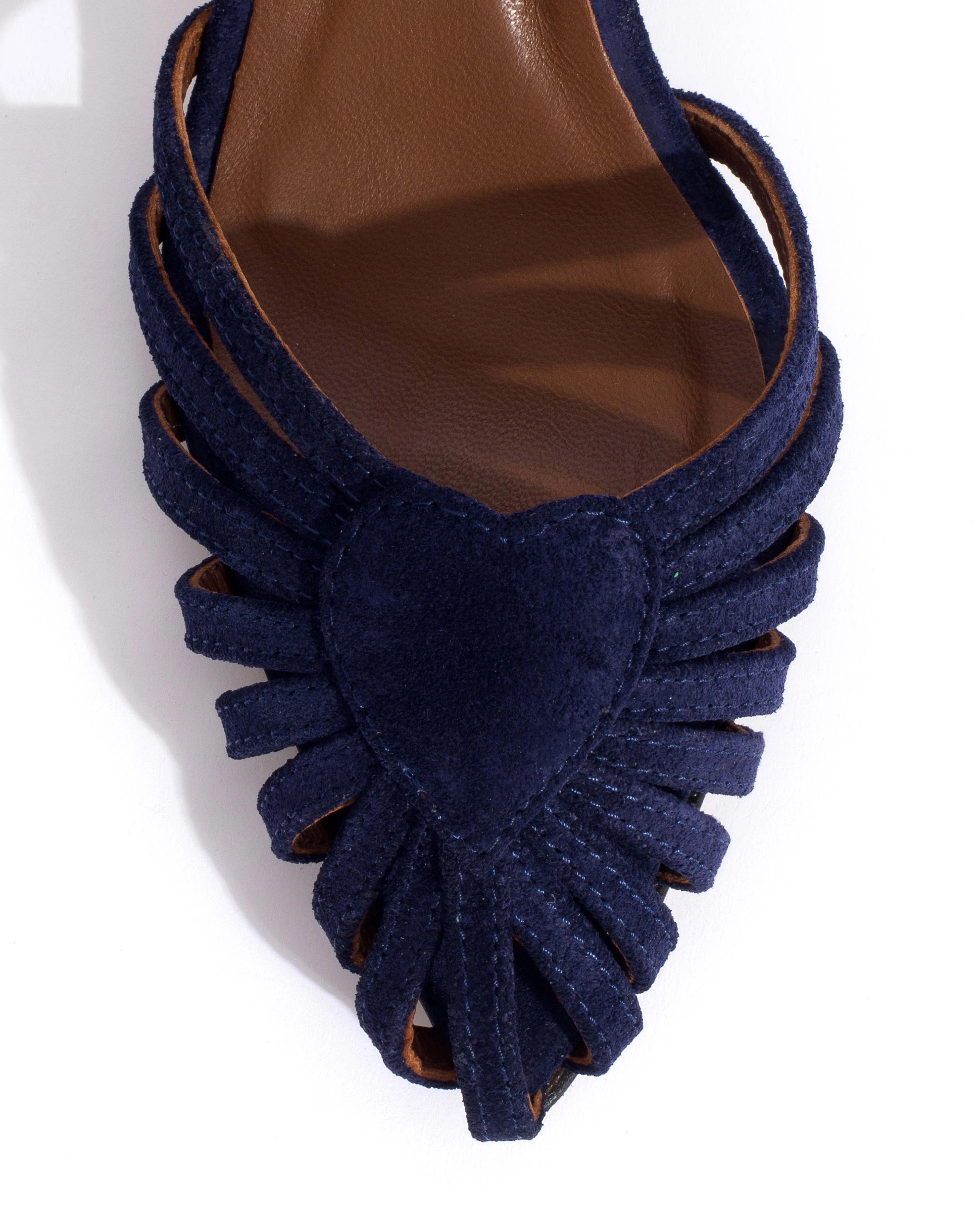 Keesha 55 Calf suede Ink blue sold by Anonymous Copenhagen product image thumbnail 5