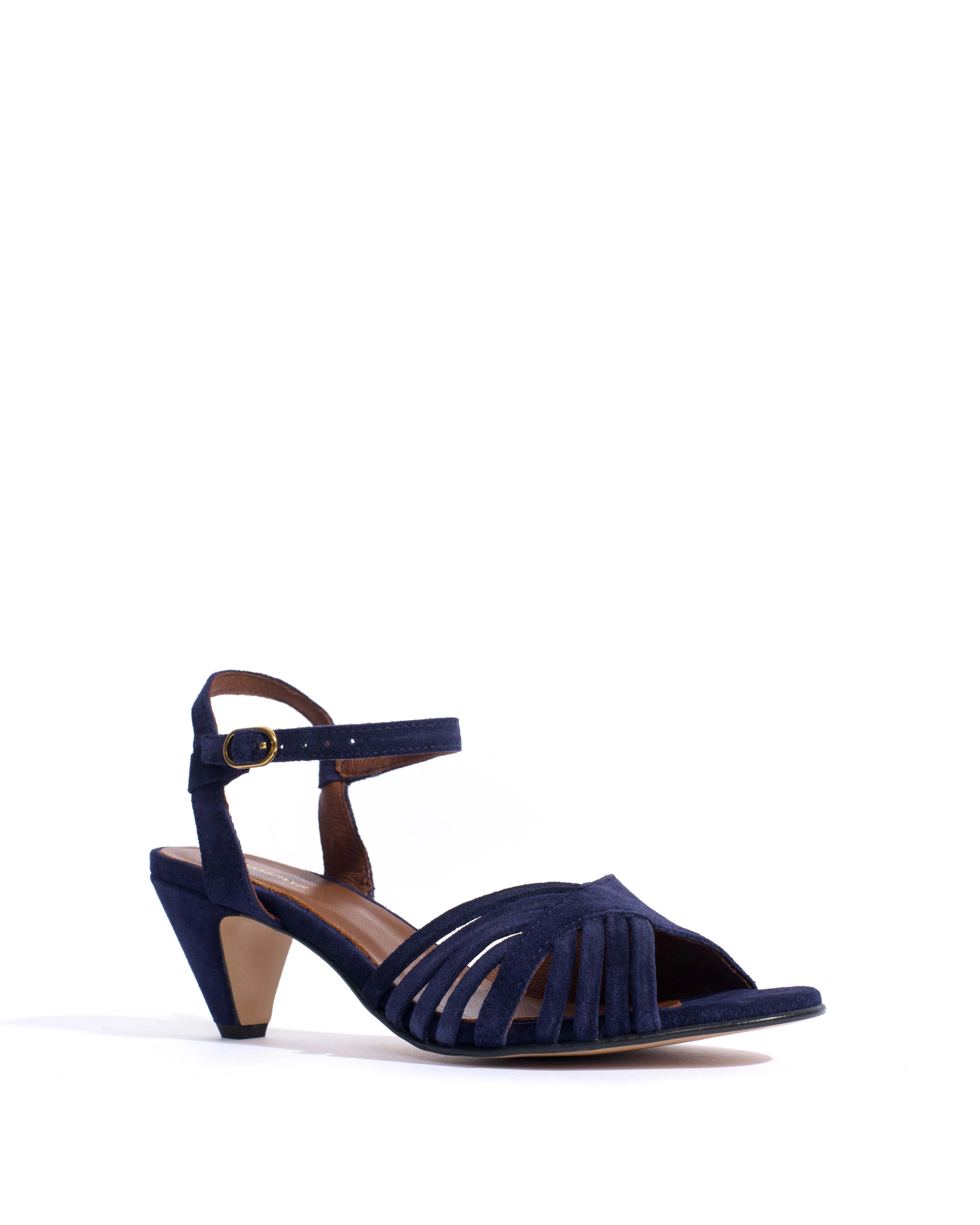 Hermine Calf suede Ink blue sold by Anonymous Copenhagen product image thumbnail 2