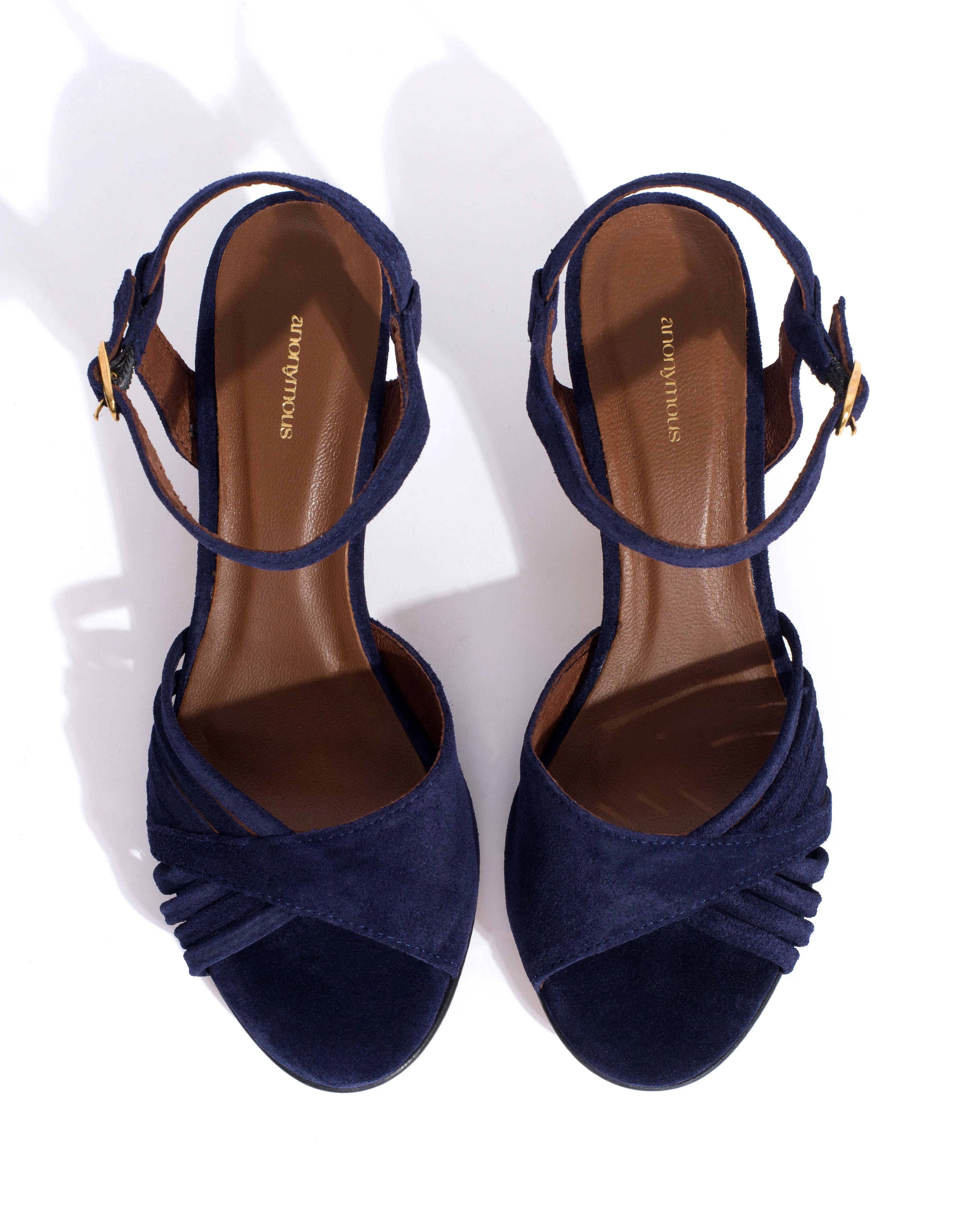 Hermine Calf suede Ink blue sold by Anonymous Copenhagen product image thumbnail 4