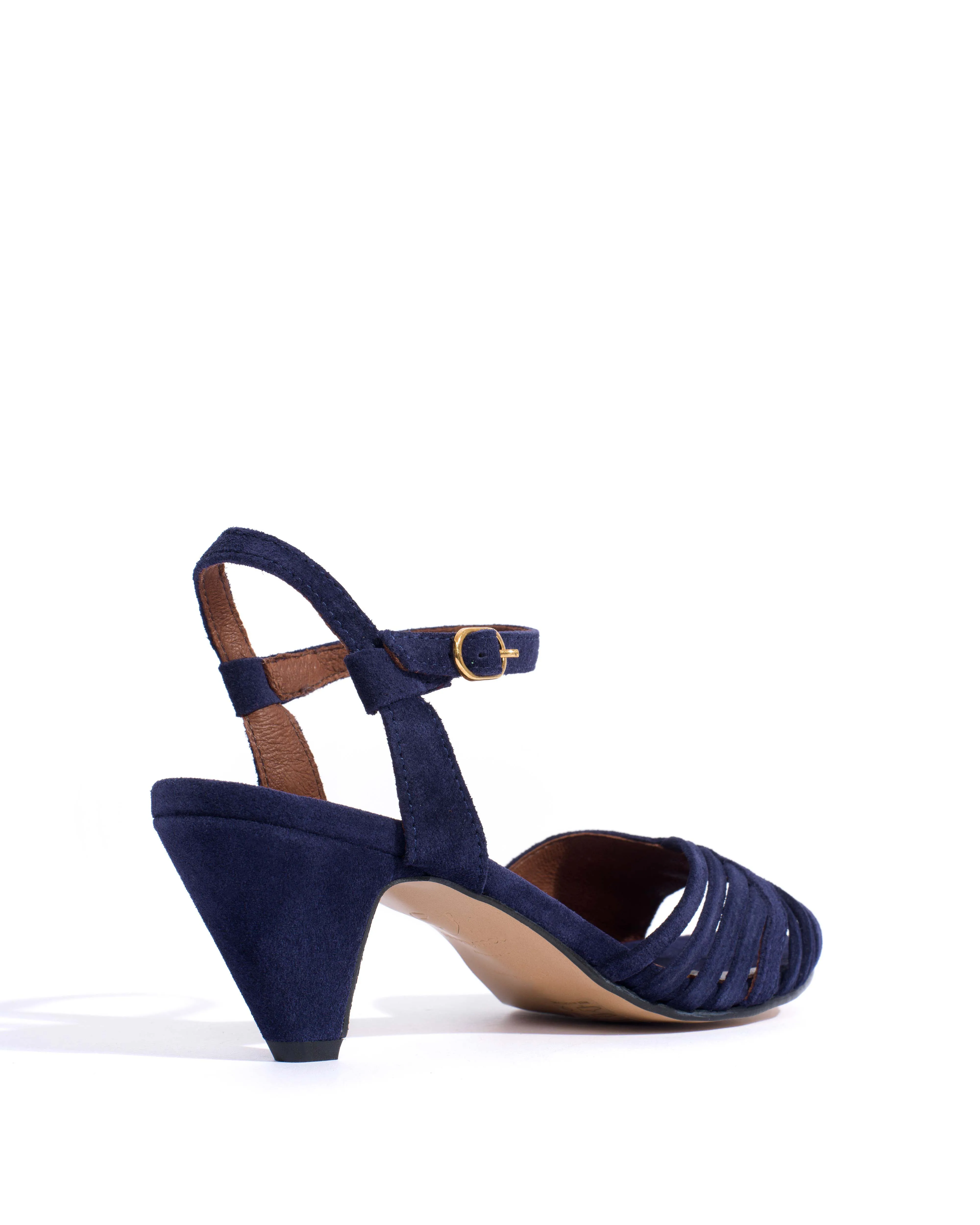 Hermine Calf suede Ink blue sold by Anonymous Copenhagen product image thumbnail 3