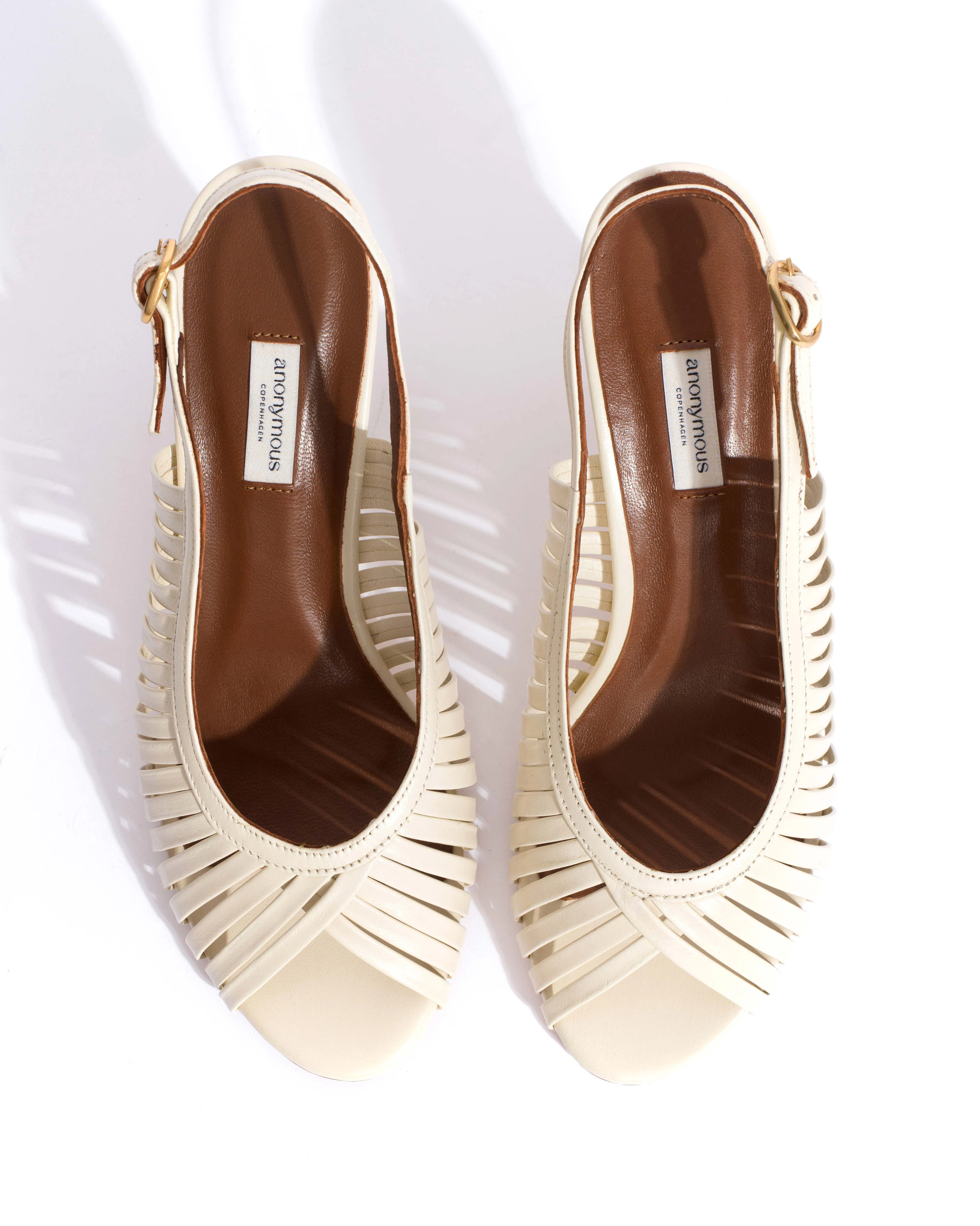 Zenia 75 Shiny lamb White sand sold by Anonymous Copenhagen product image thumbnail 4