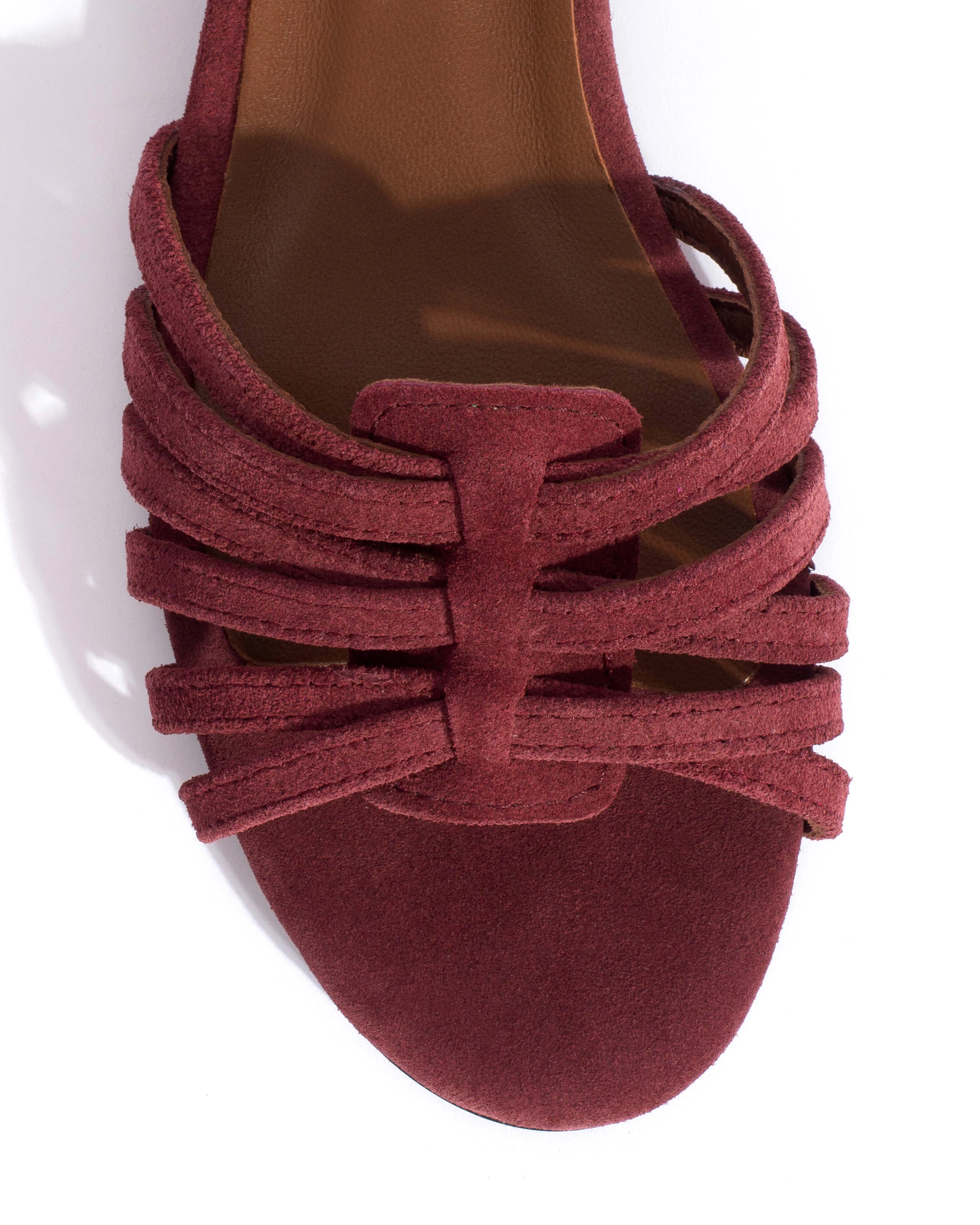 Mareike 10 Calf suede Pomegranate sold by Anonymous Copenhagen product image thumbnail 5