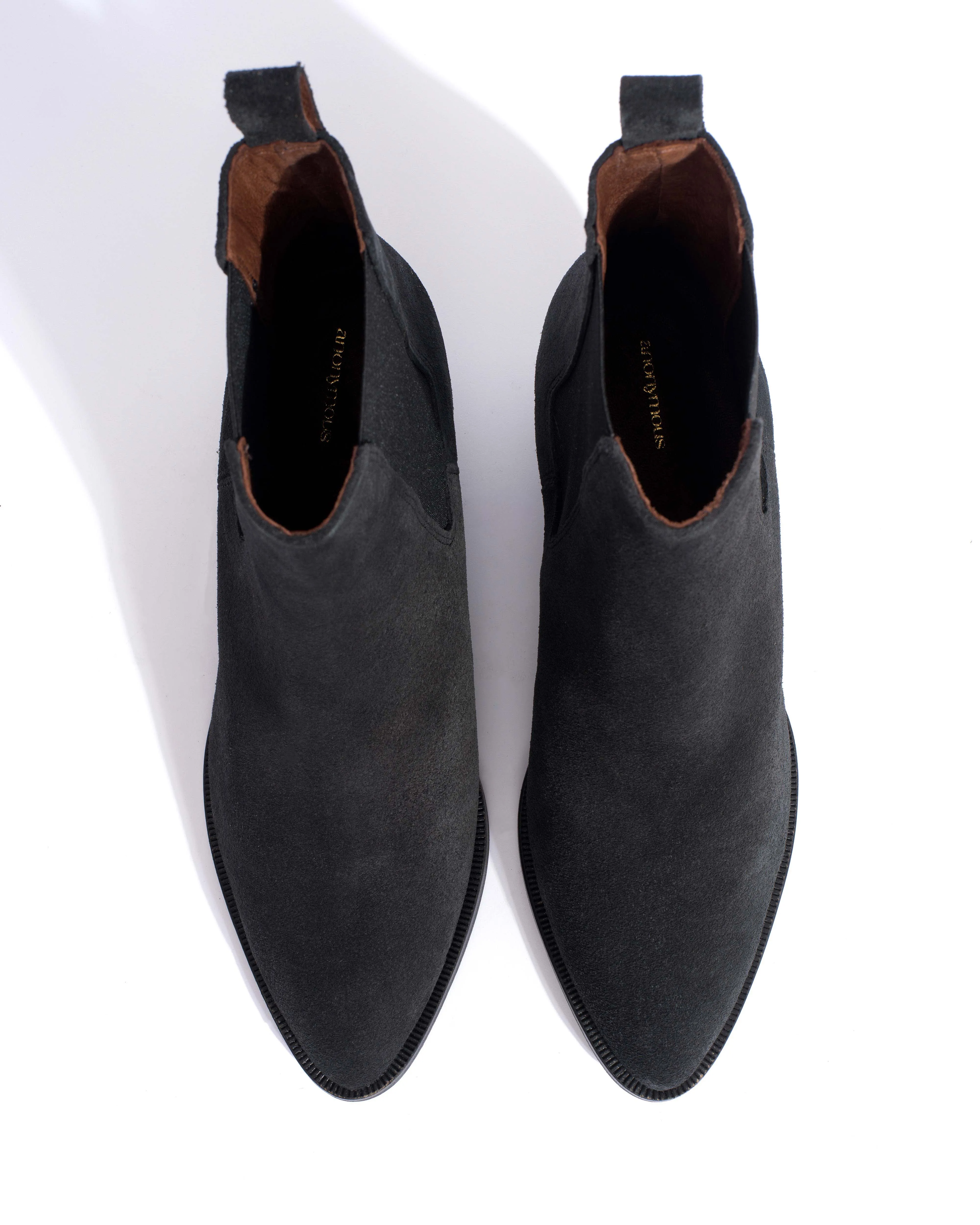 Faith Calf suede Off black sold by Anonymous Copenhagen product image thumbnail 4