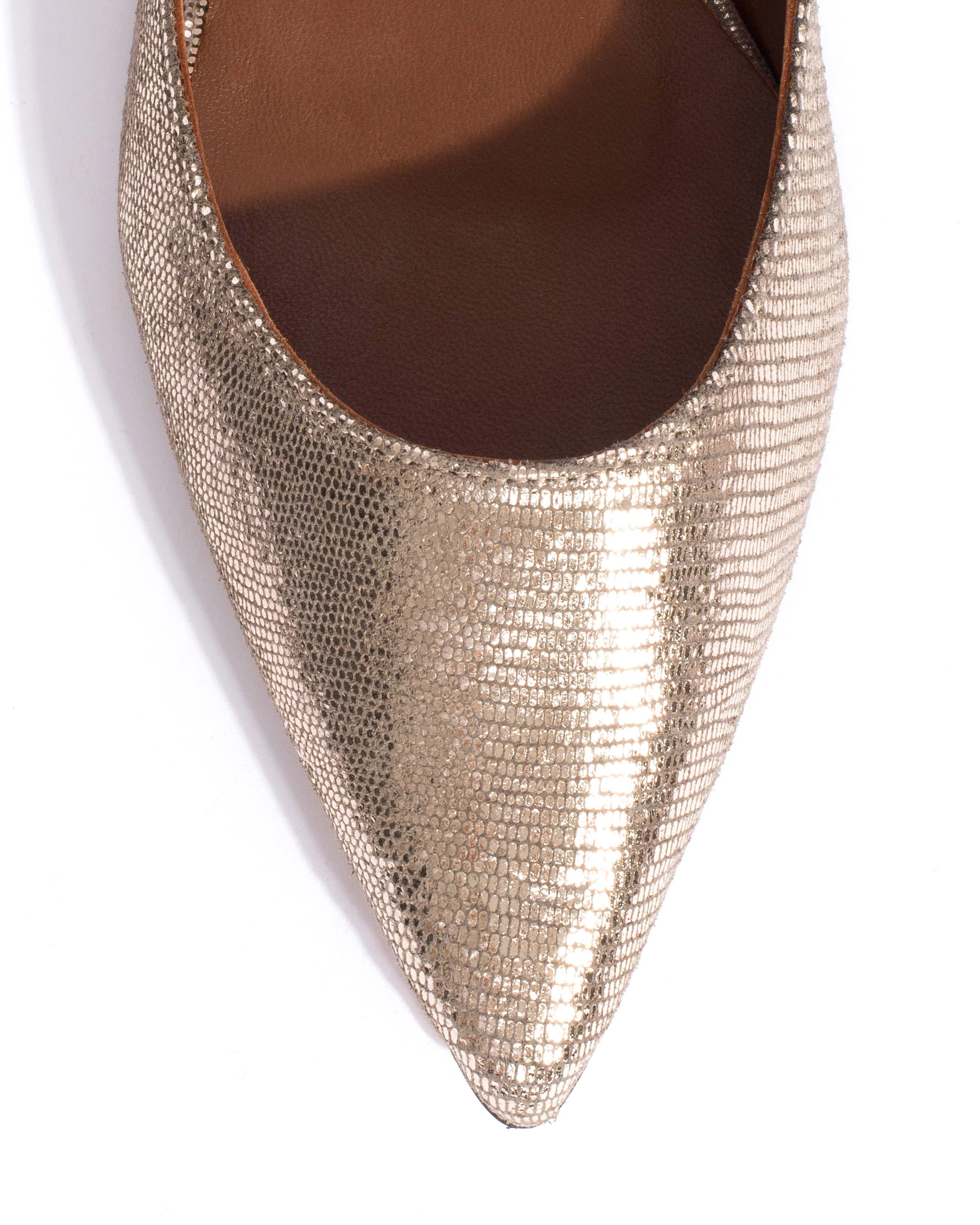 Fifi Lizard metallic goat Vintage champagne sold by Anonymous Copenhagen product image thumbnail 5