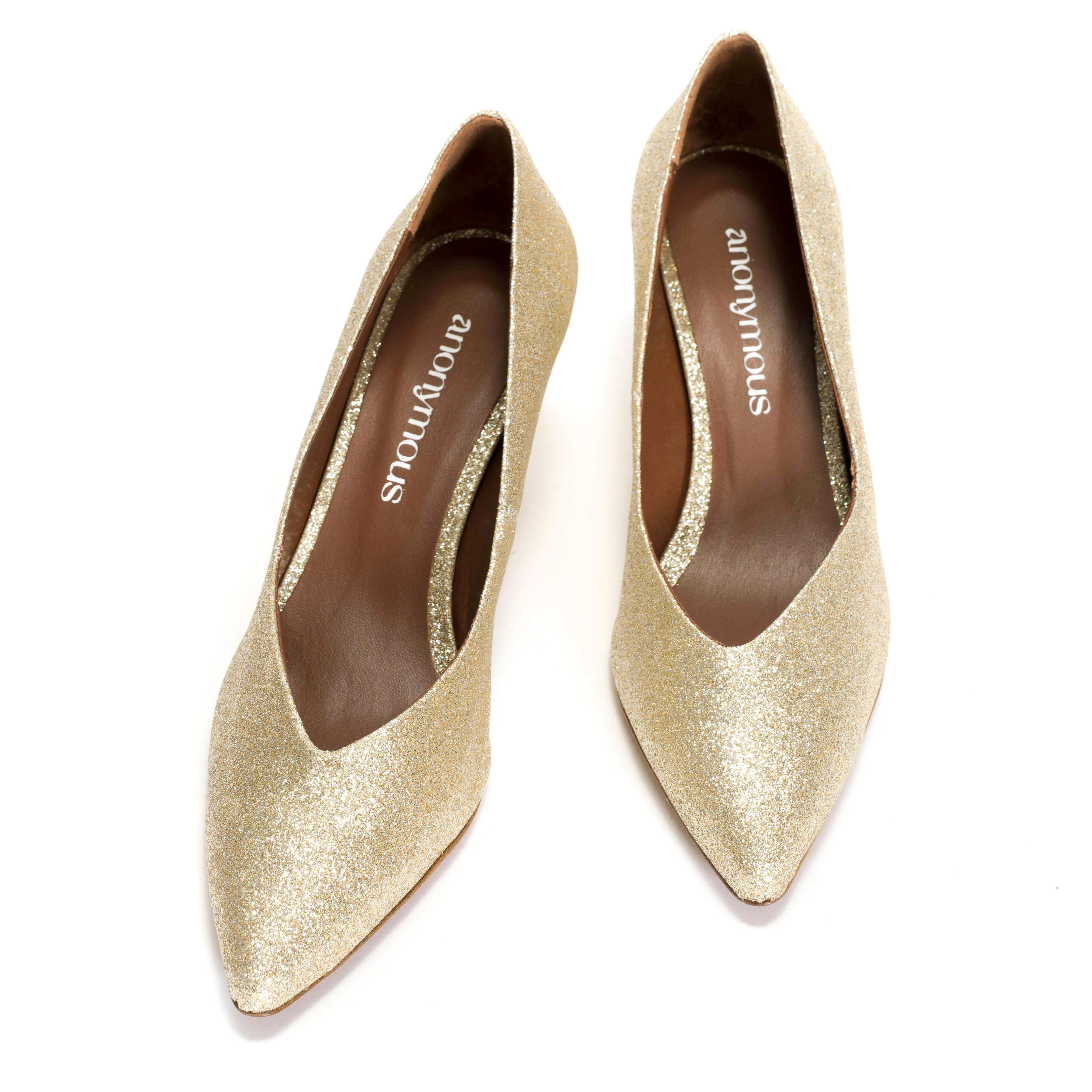 Trini 55 Fine glitter Champagne sold by Anonymous Copenhagen product image thumbnail 3