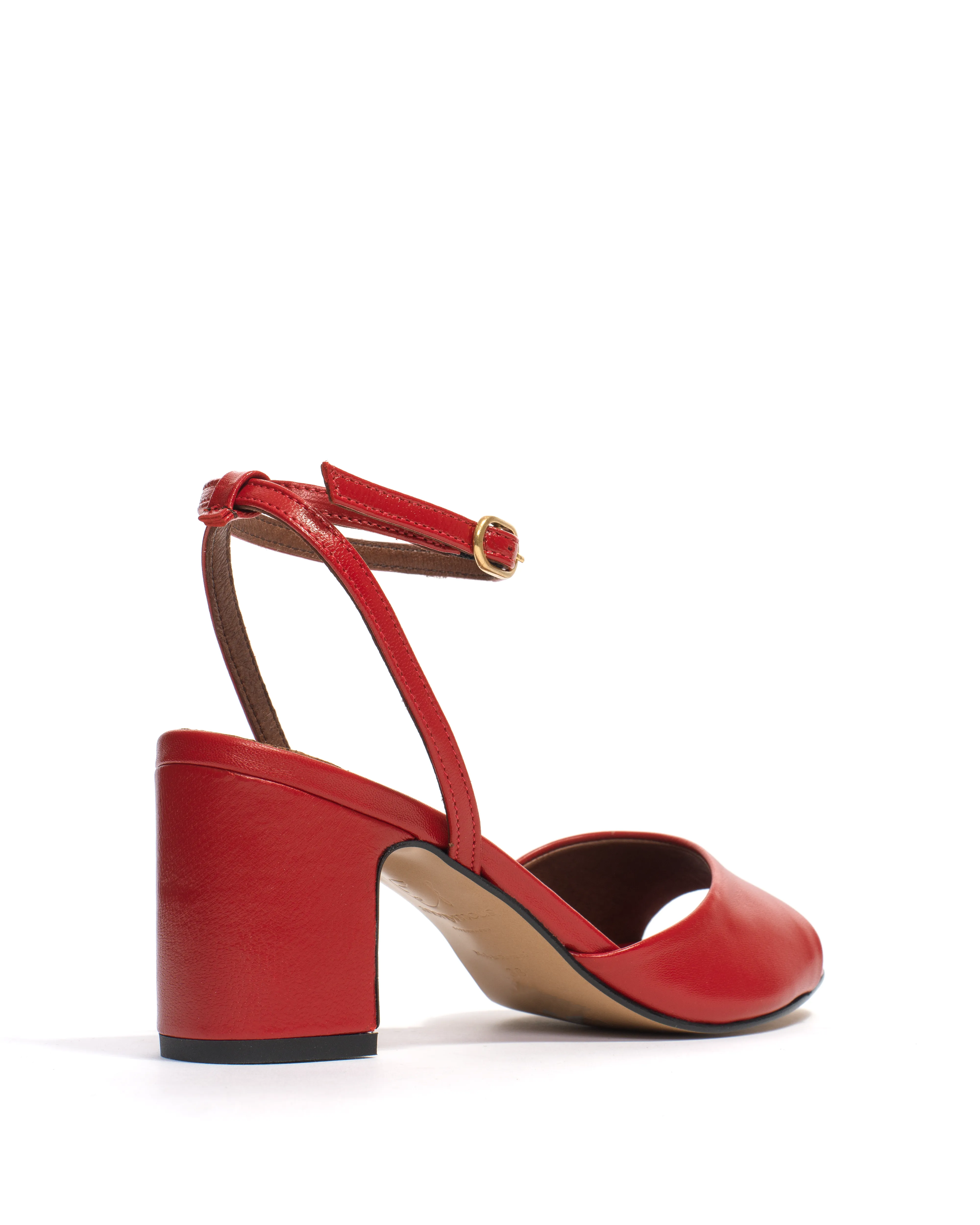 Jolie 55 Shiny lamb Ruby red sold by Anonymous Copenhagen product image thumbnail 3