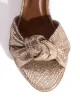 Aliza 50 stiletto Lizard metallic goat Vintage champagne sold by Anonymous Copenhagen